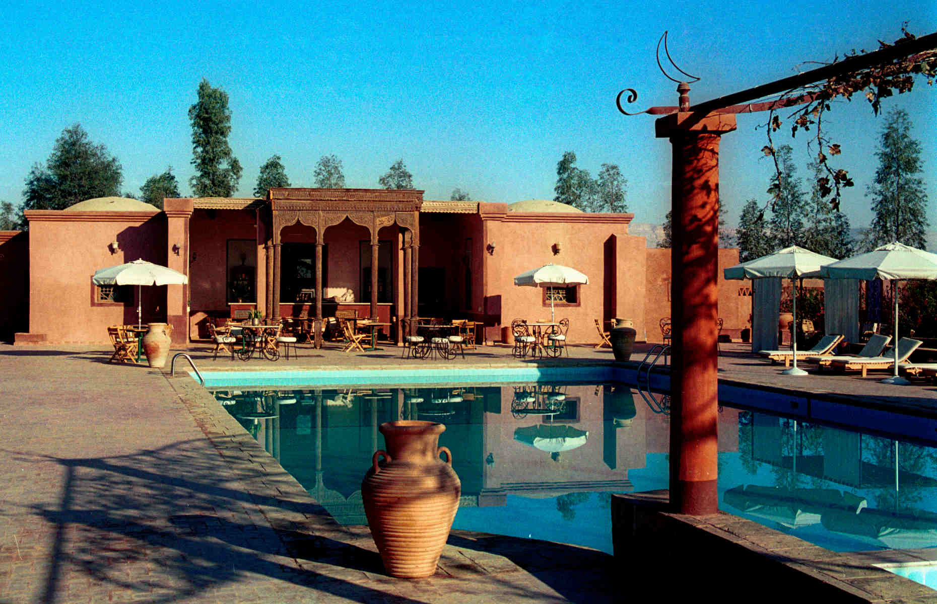 Piscine Al Moudira - Hôtel Louxor, Egypte