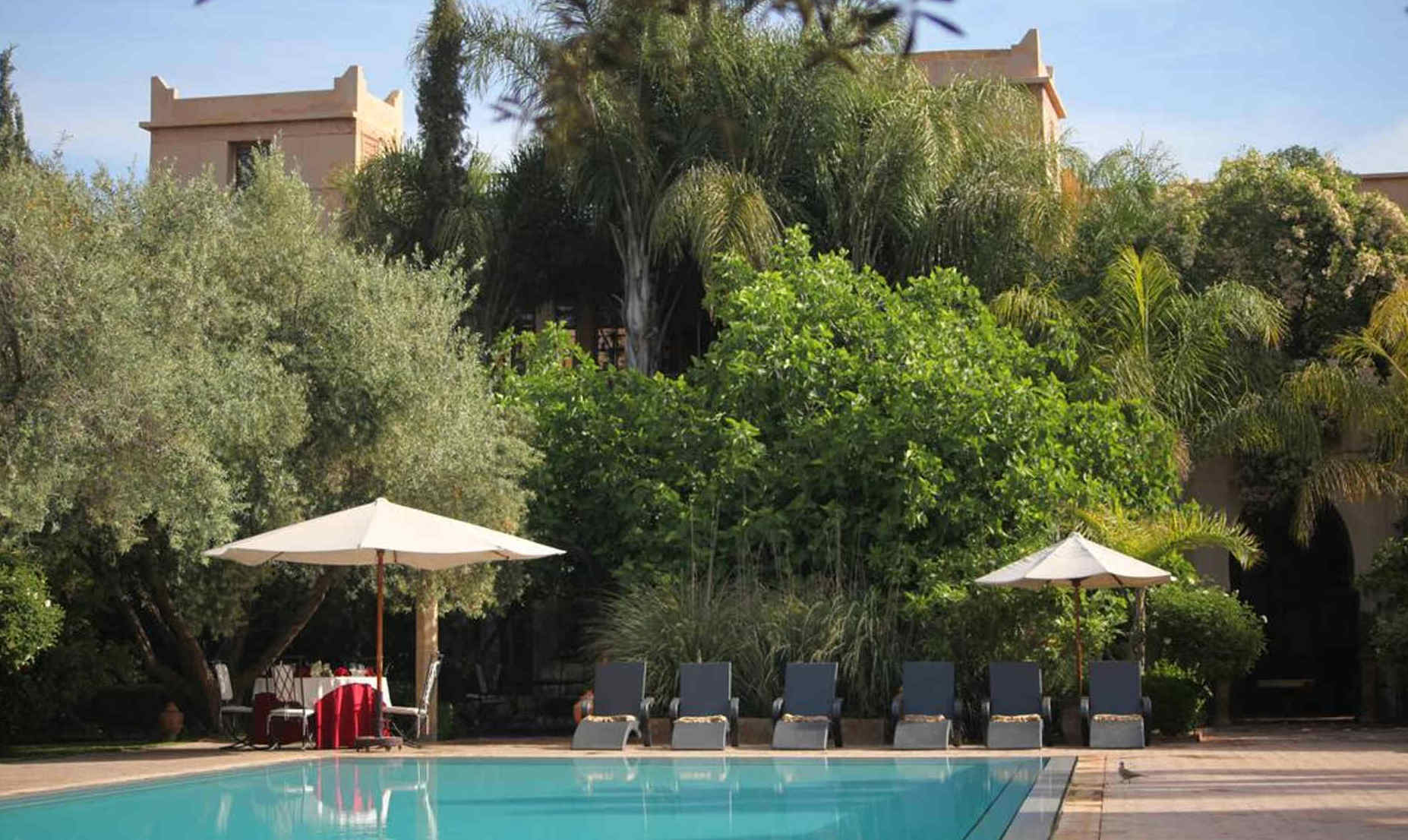 Piscine La Maison Arabe - Hôtel Marrakech, Maroc