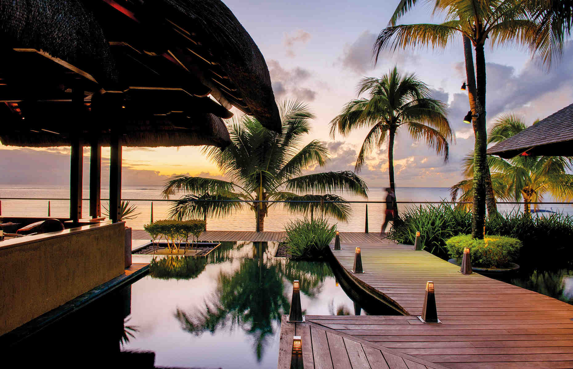 Coucher de soleil Beachcomber Trou aux Biches - Hôtel Ile Maurice