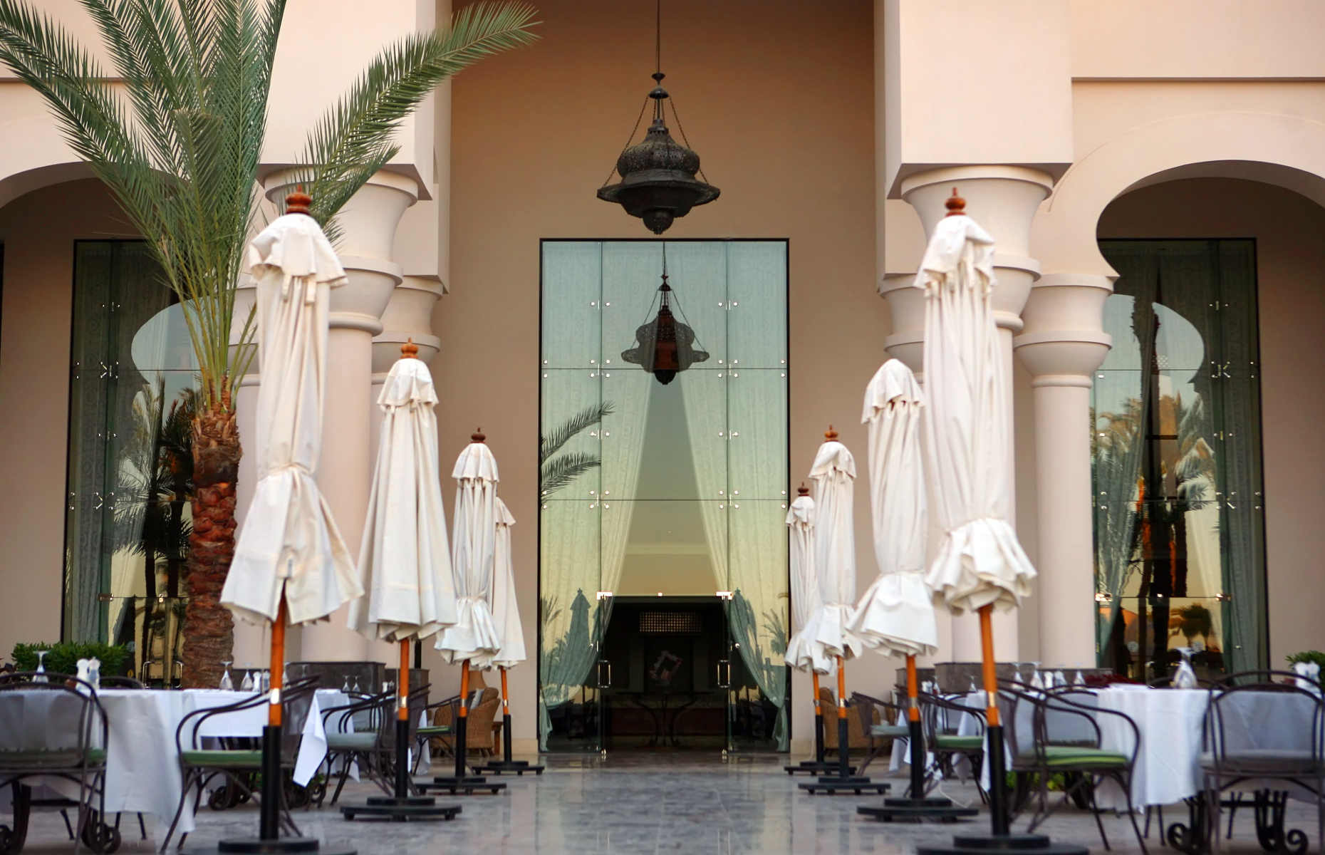 Terrasse The Palace Port Ghalib - Hôtel Marsa Alam, Egypte