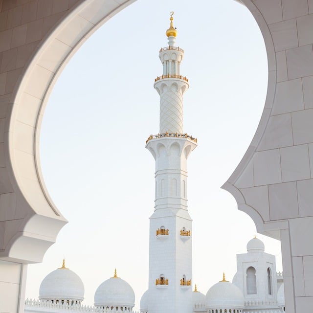 Mosquée - Voyage Abu Dhabi