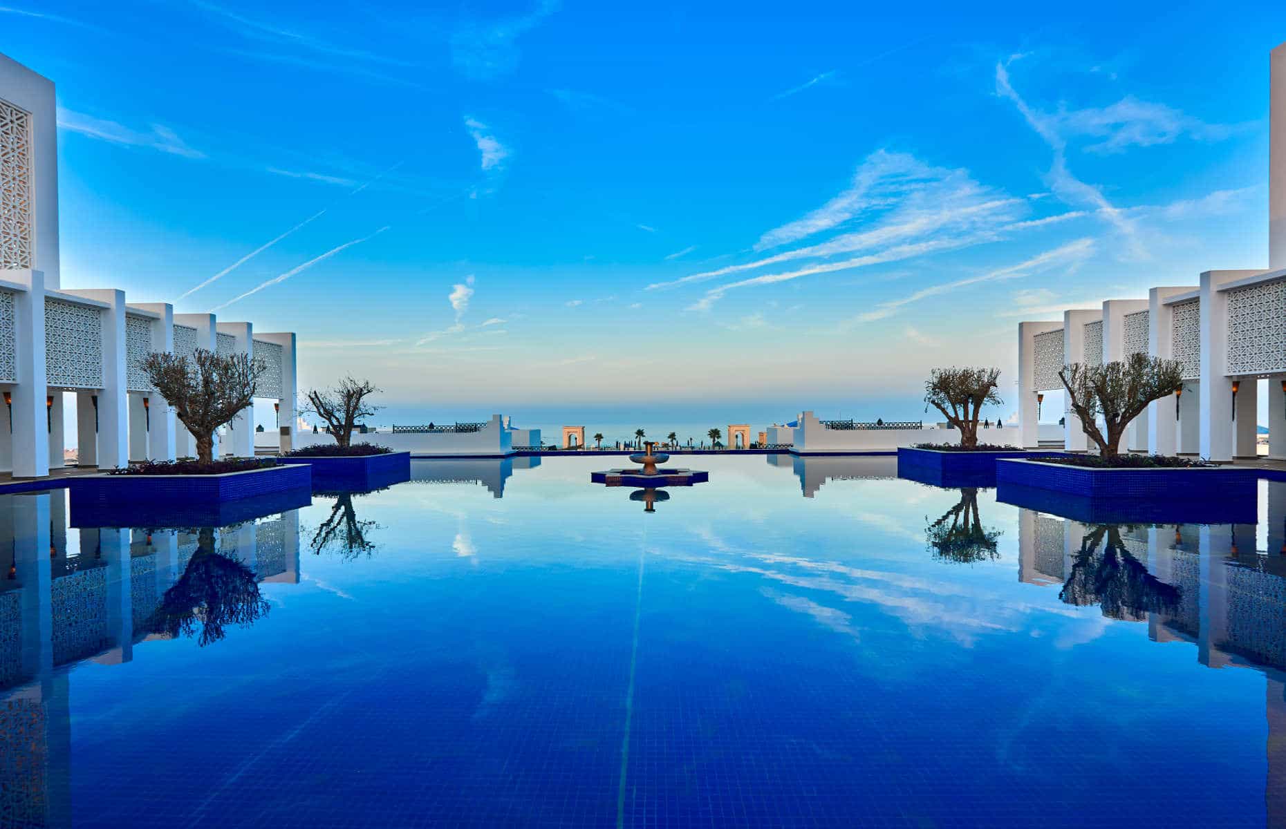 Piscine Banyan Tree Tamouda Bay - Hôtel Tanger, Maroc