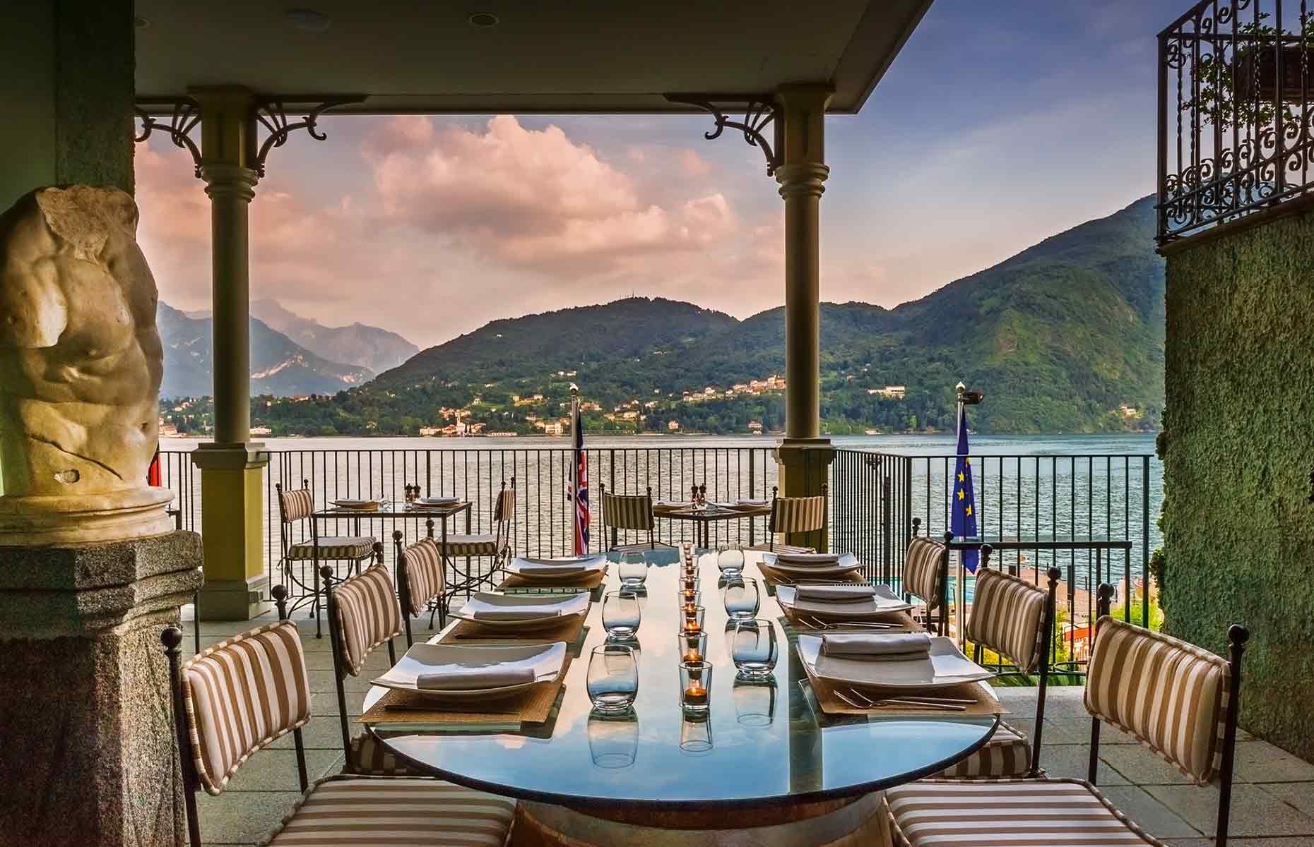 L'Escale Fondue & Wine Bar - Grand Hôtel Tremezzo - Lac de Côme, Italie