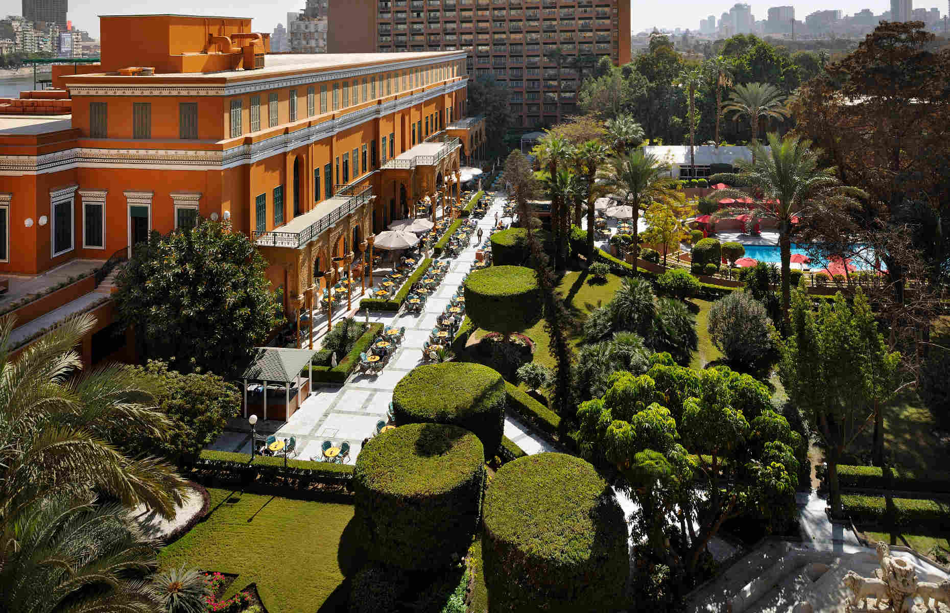 Jardins Cairo Marriott Hotel - Hôtel Le Caire, Egypte