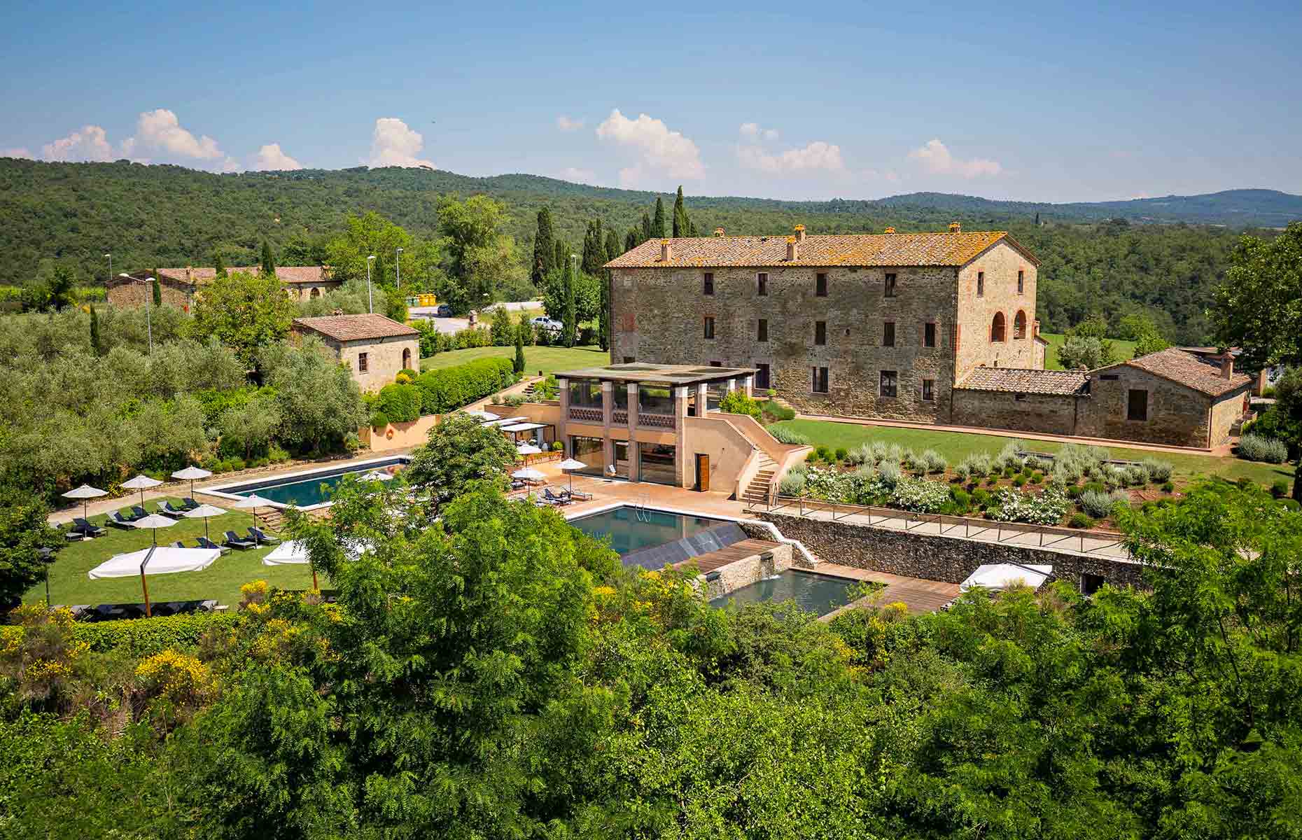 Castel Monastero - Hôtel Toscane, Italie