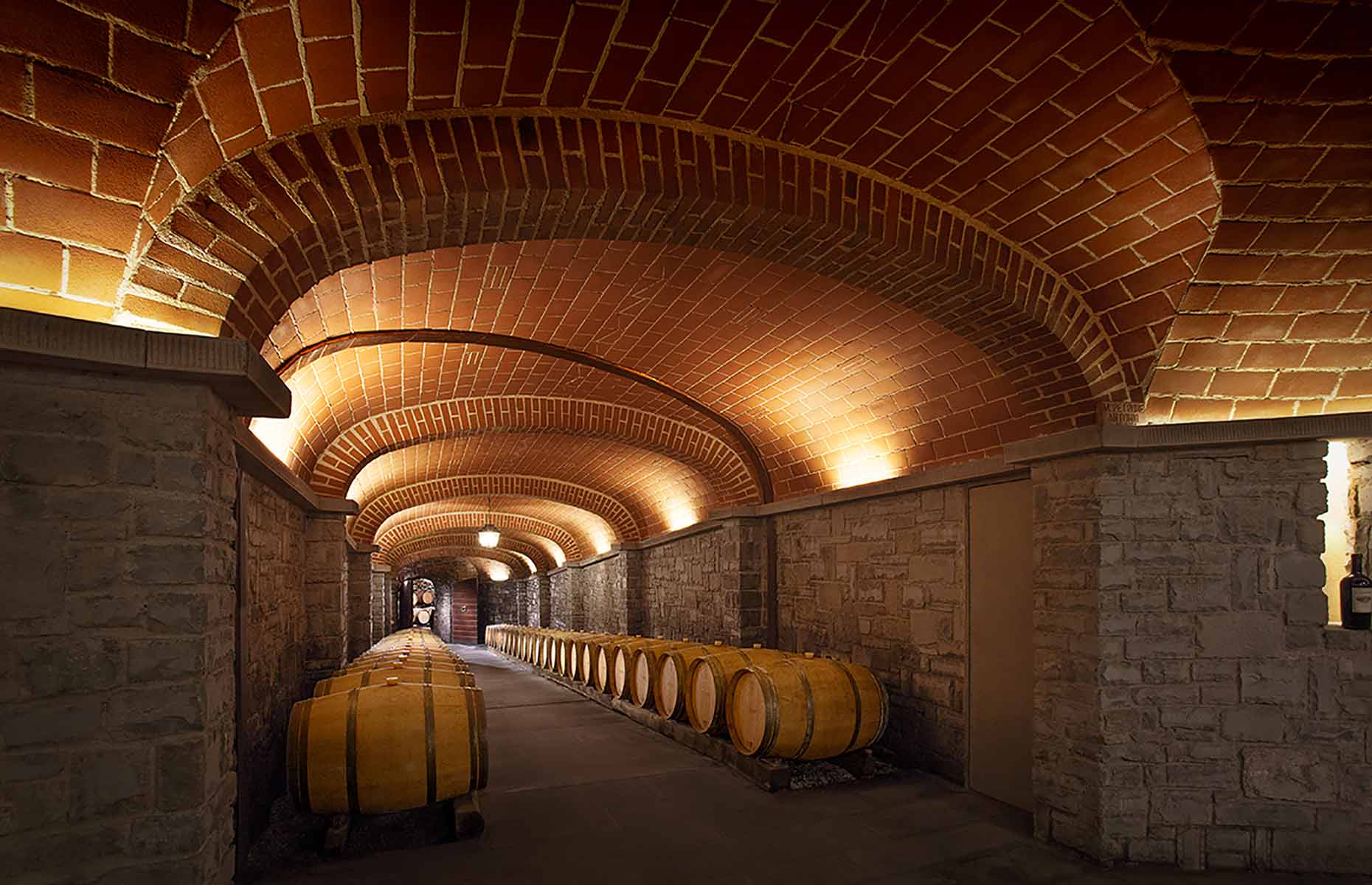Cave à vins Il Borro - Hôtel Toscane, Italie