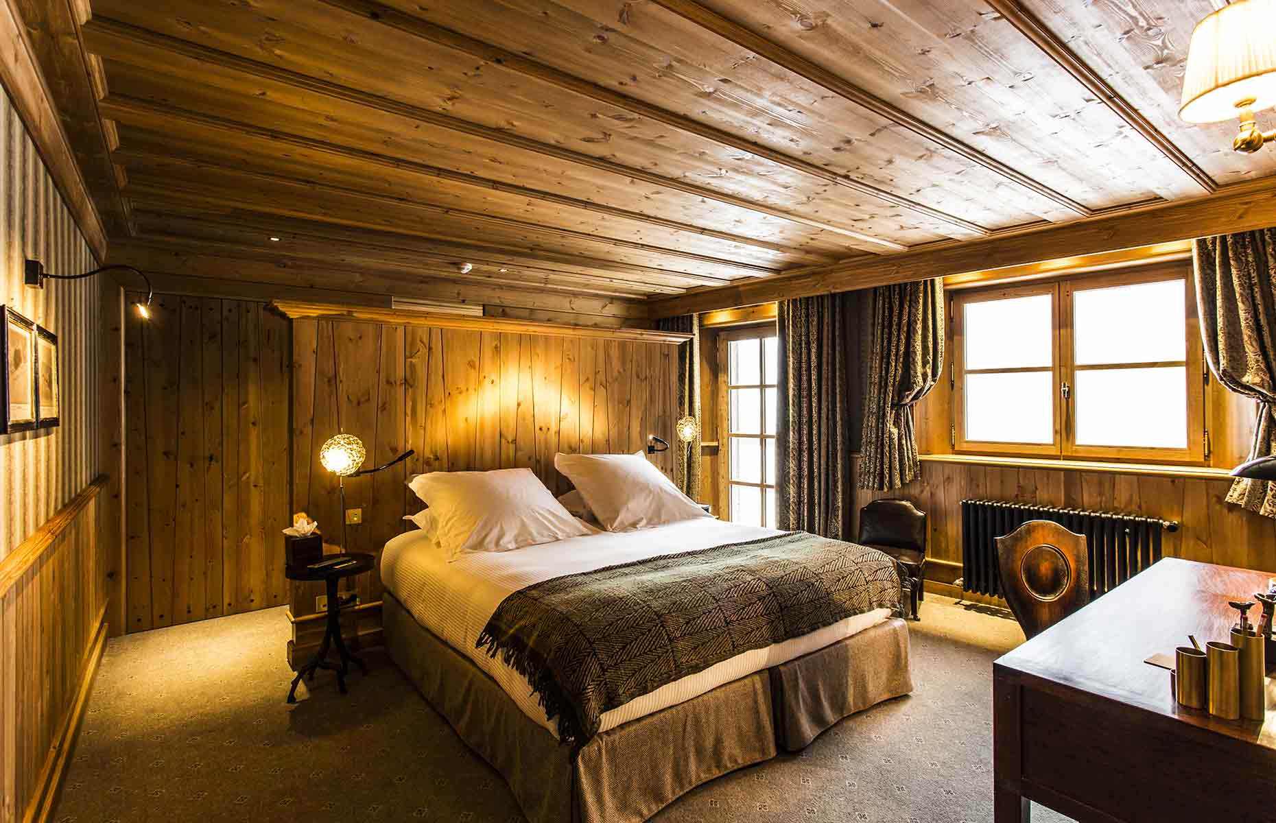 Chambre chalet Ambre, La Mourra - Chalet Val d'Isère, Savoie