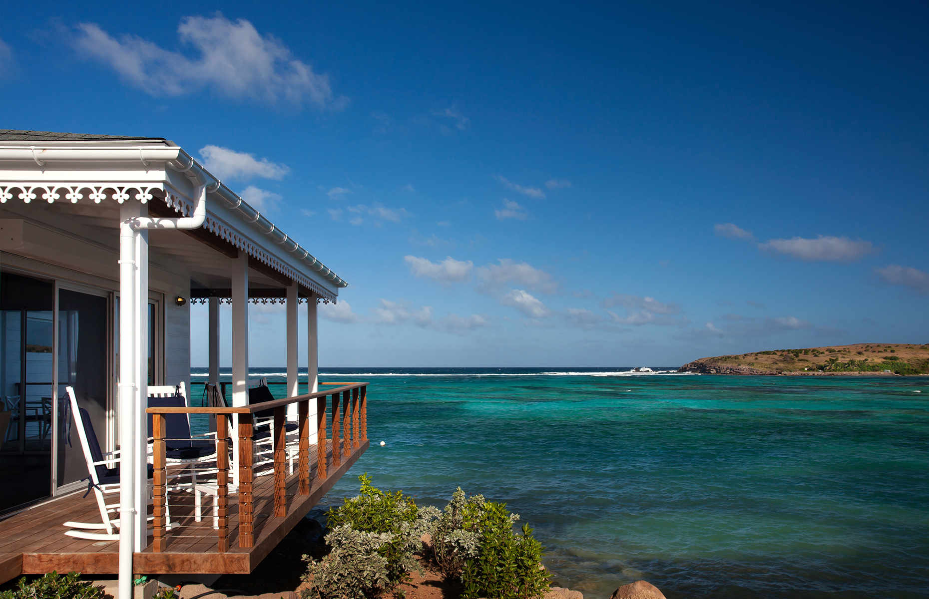 Guanahani, suite Amiral, Séjour Saint-Barthelemy