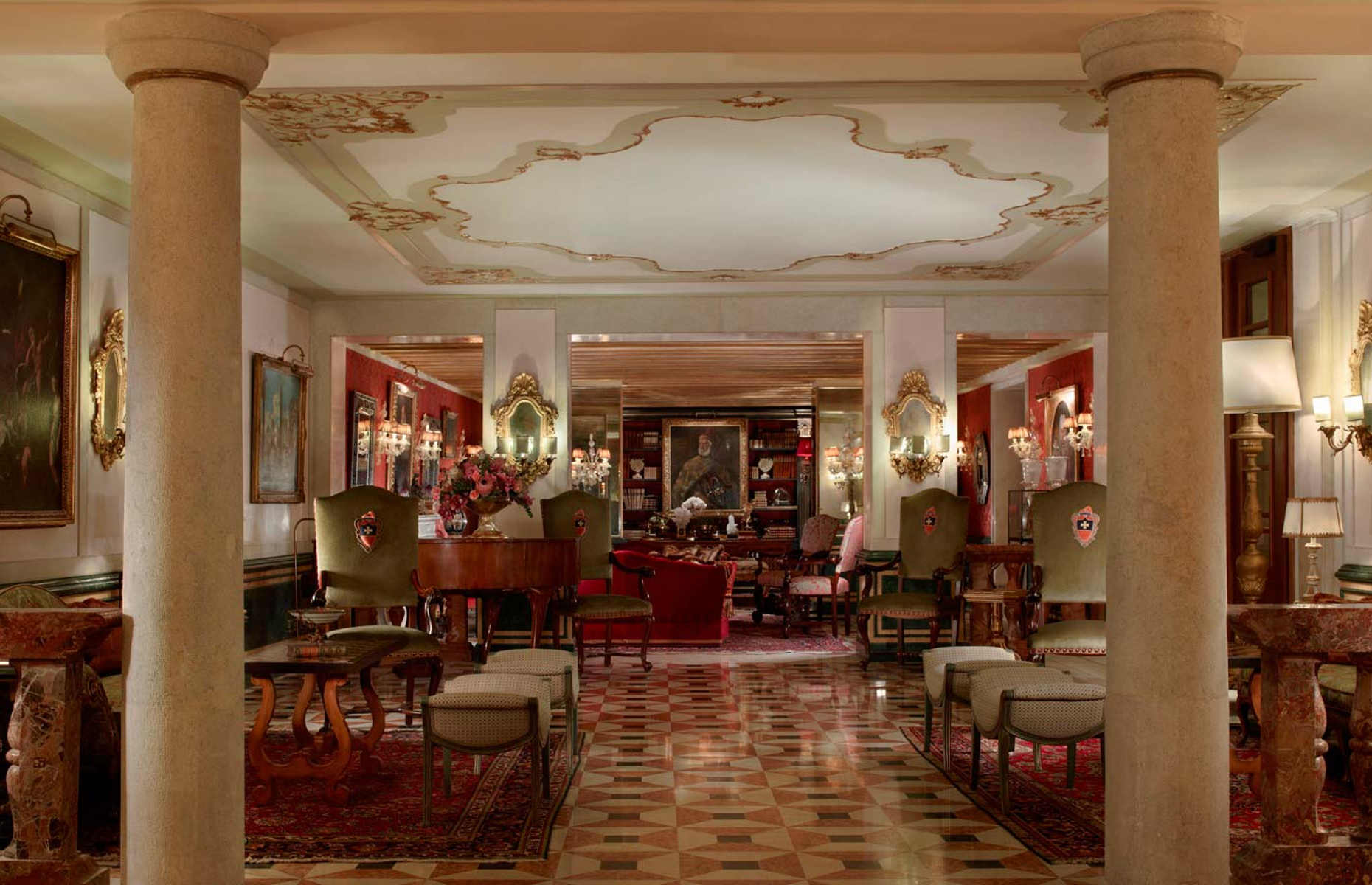 Salon The Gritti Palace - Hôtel Venise, Italie