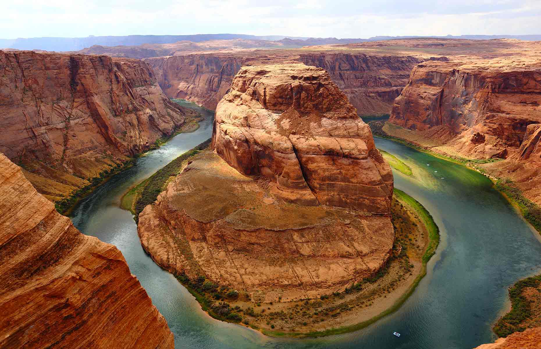 Horseshoe Bend Rivière Colorado - Voyage Ouest américain, Etats-Unis