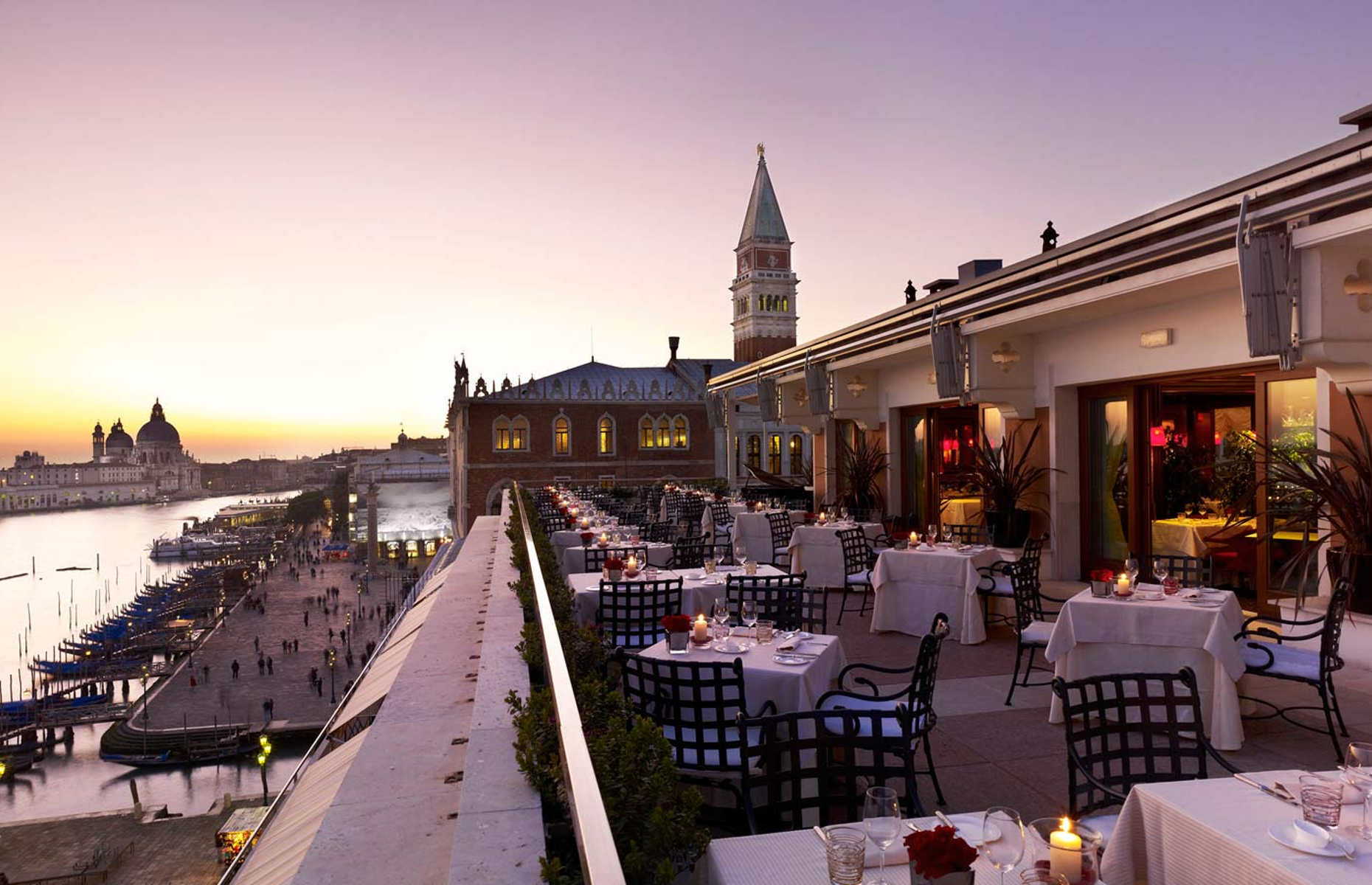 Terrasse Hotel Danieli - Hôtel Venise, Italie