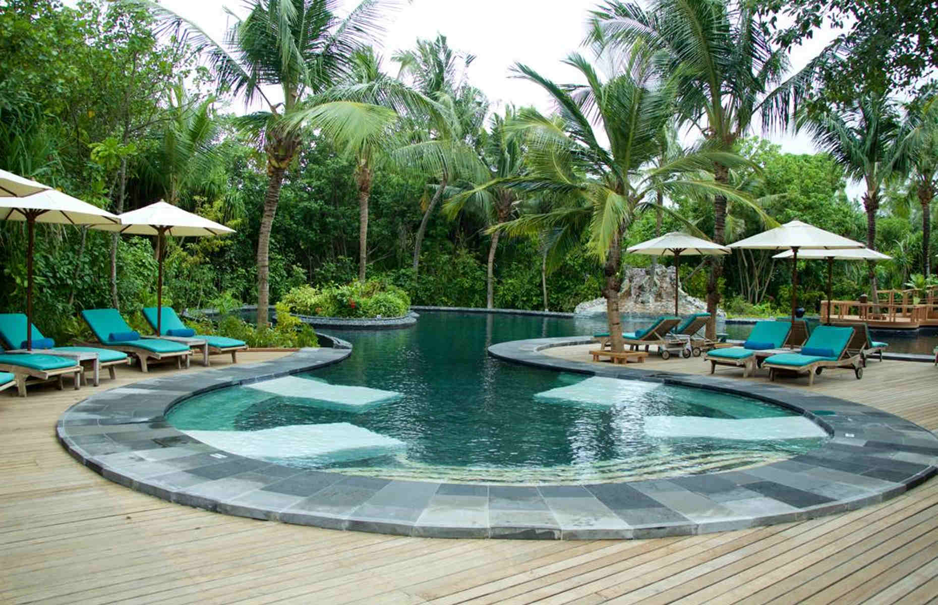 Piscine Ja Manafaru - Hôtel Maldives