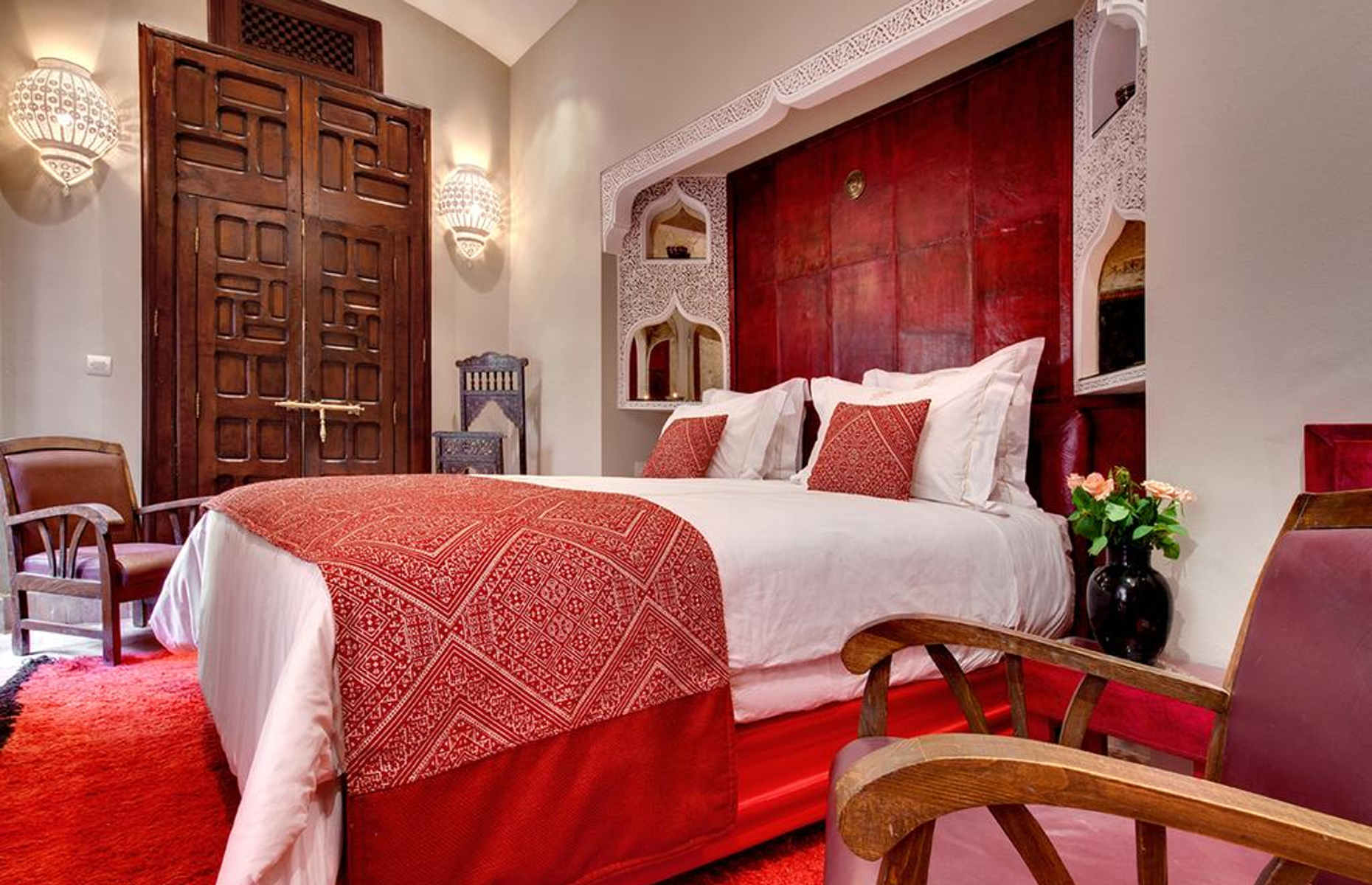 Chambre La Maison Arabe - Hôtel Marrakech, Maroc