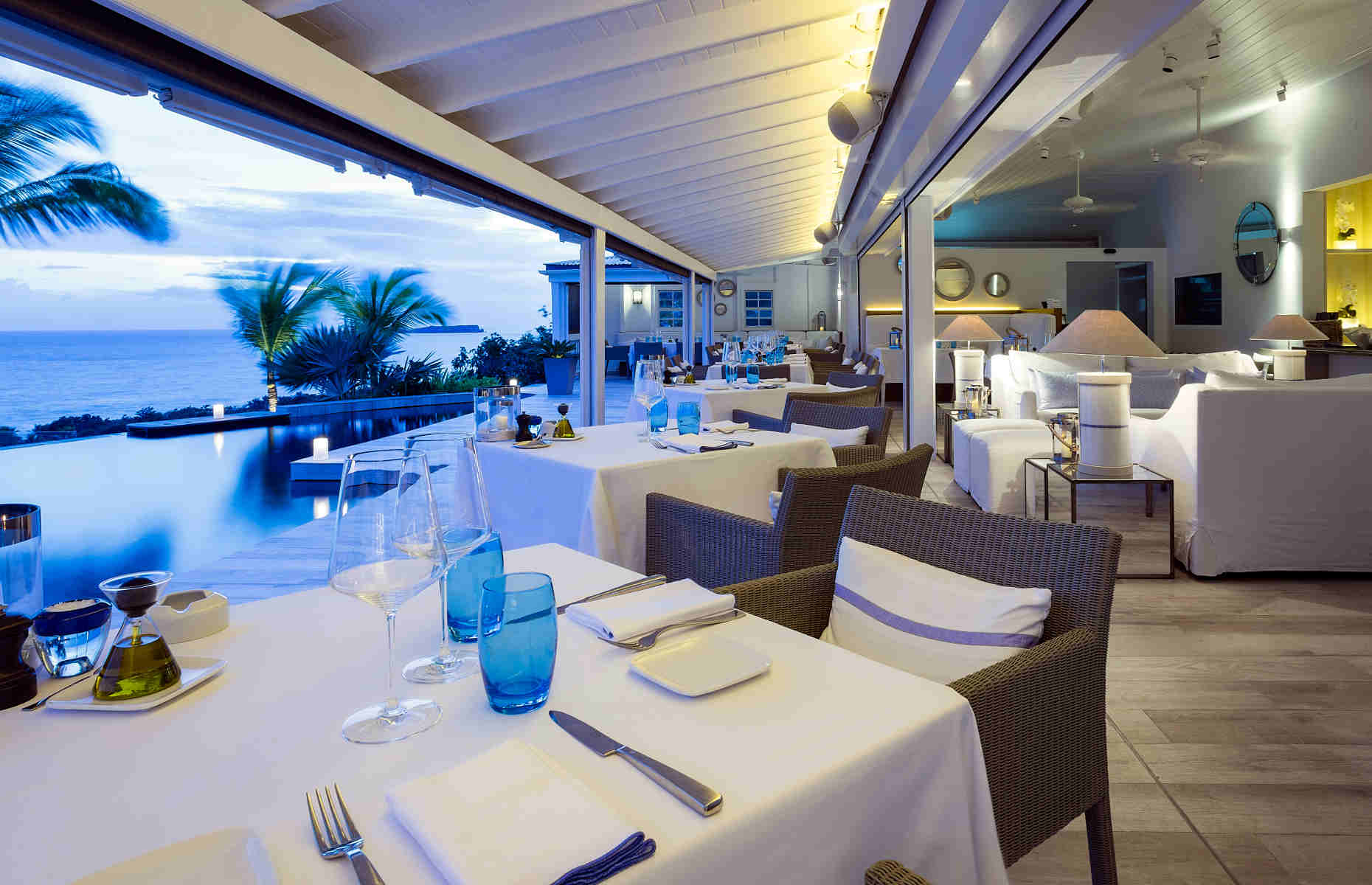 Restaurant Le Toiny - Hôtel Saint-Barthélemy, Caraïbes