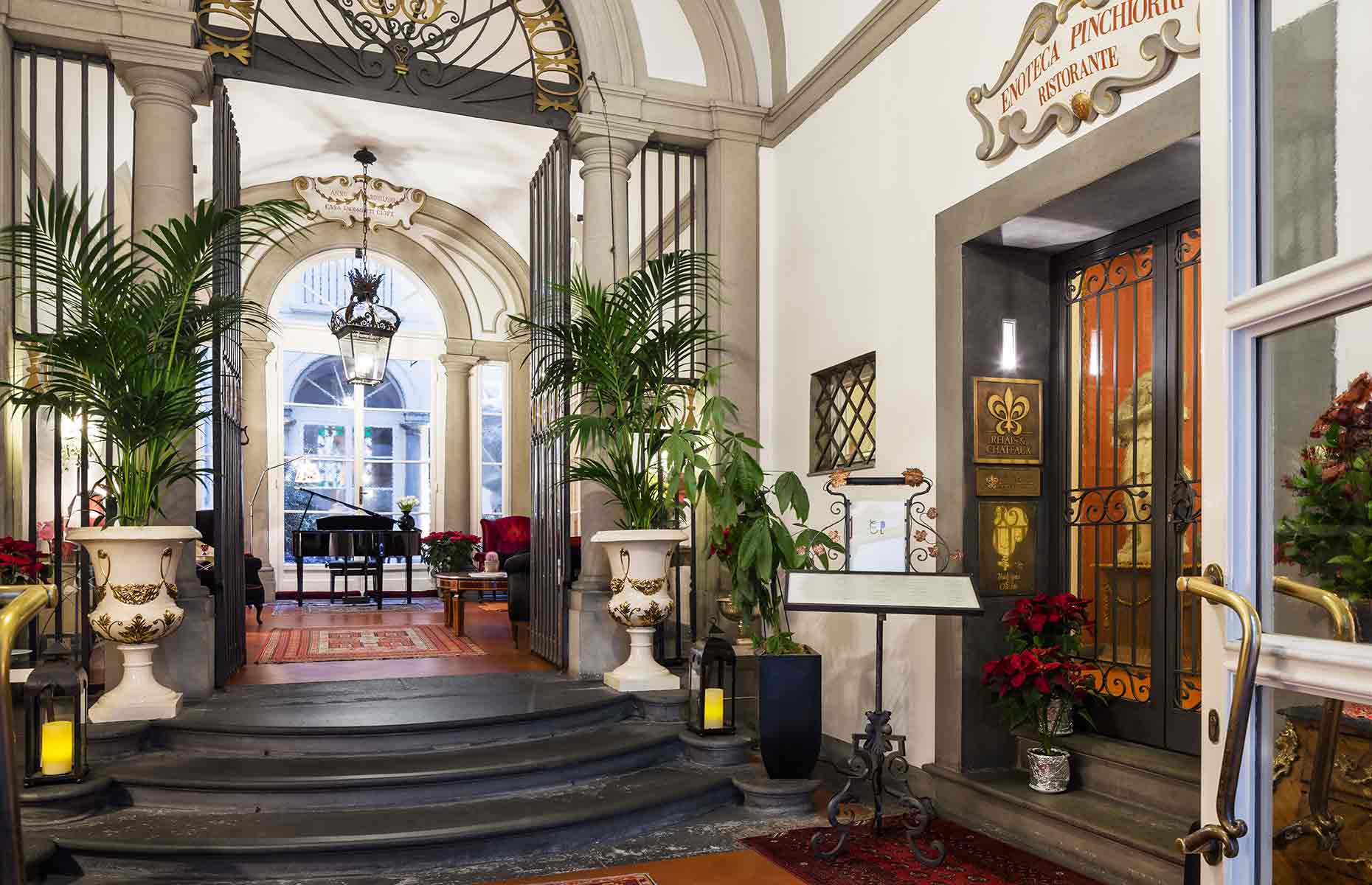 Lobby - Relais Santa Croce, Hôtel de luxe Florence, Italie
