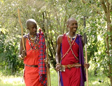 Masaïs - Voyage Kenya