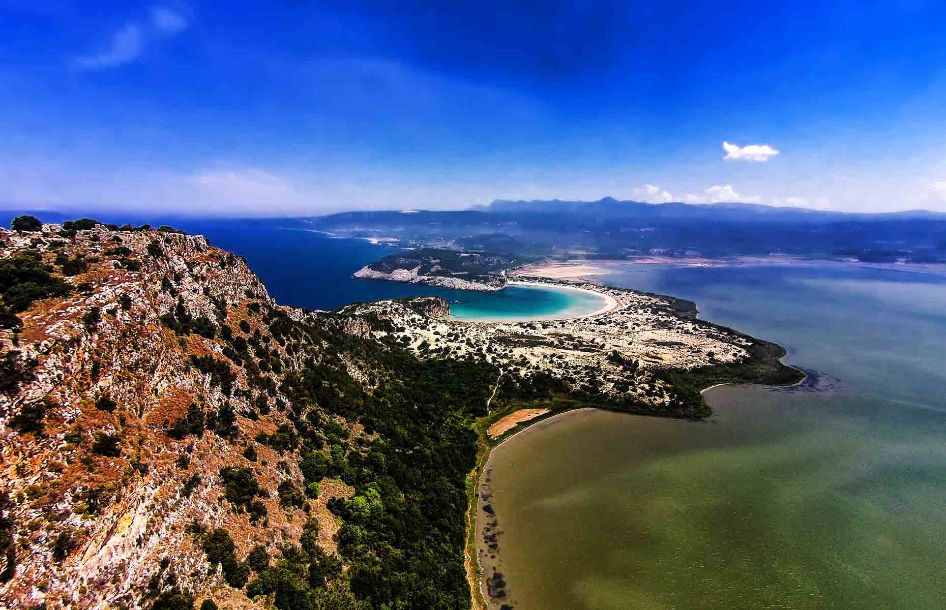 Plage de Voidokilia - Hôtel Grèce, Péloponnèse