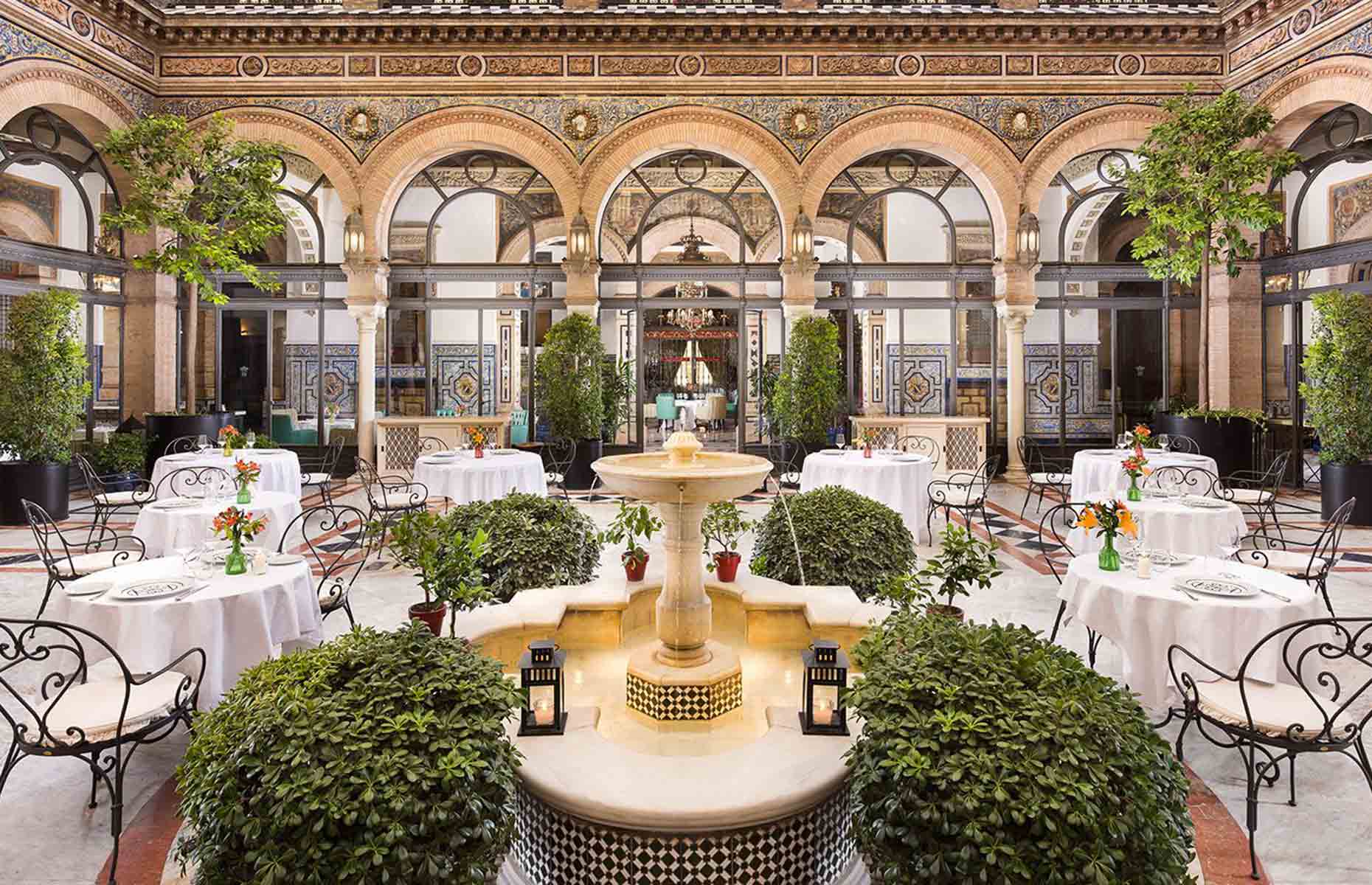 Restaurant San Fernando Alfonso XIII - Hôtel Séville, Espagne