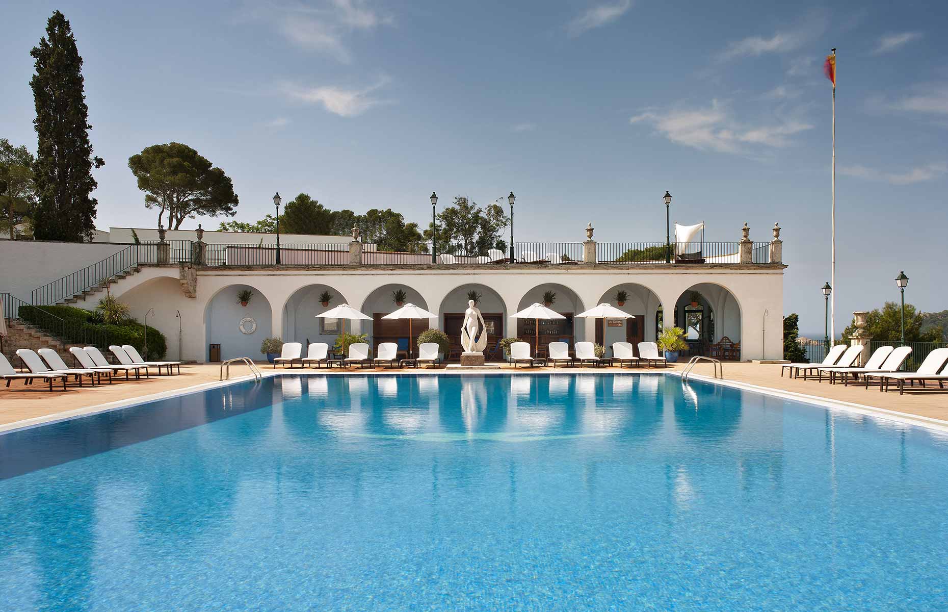 Piscine Hostal de la Gavina - Hôtel Costa Brava, Espagne