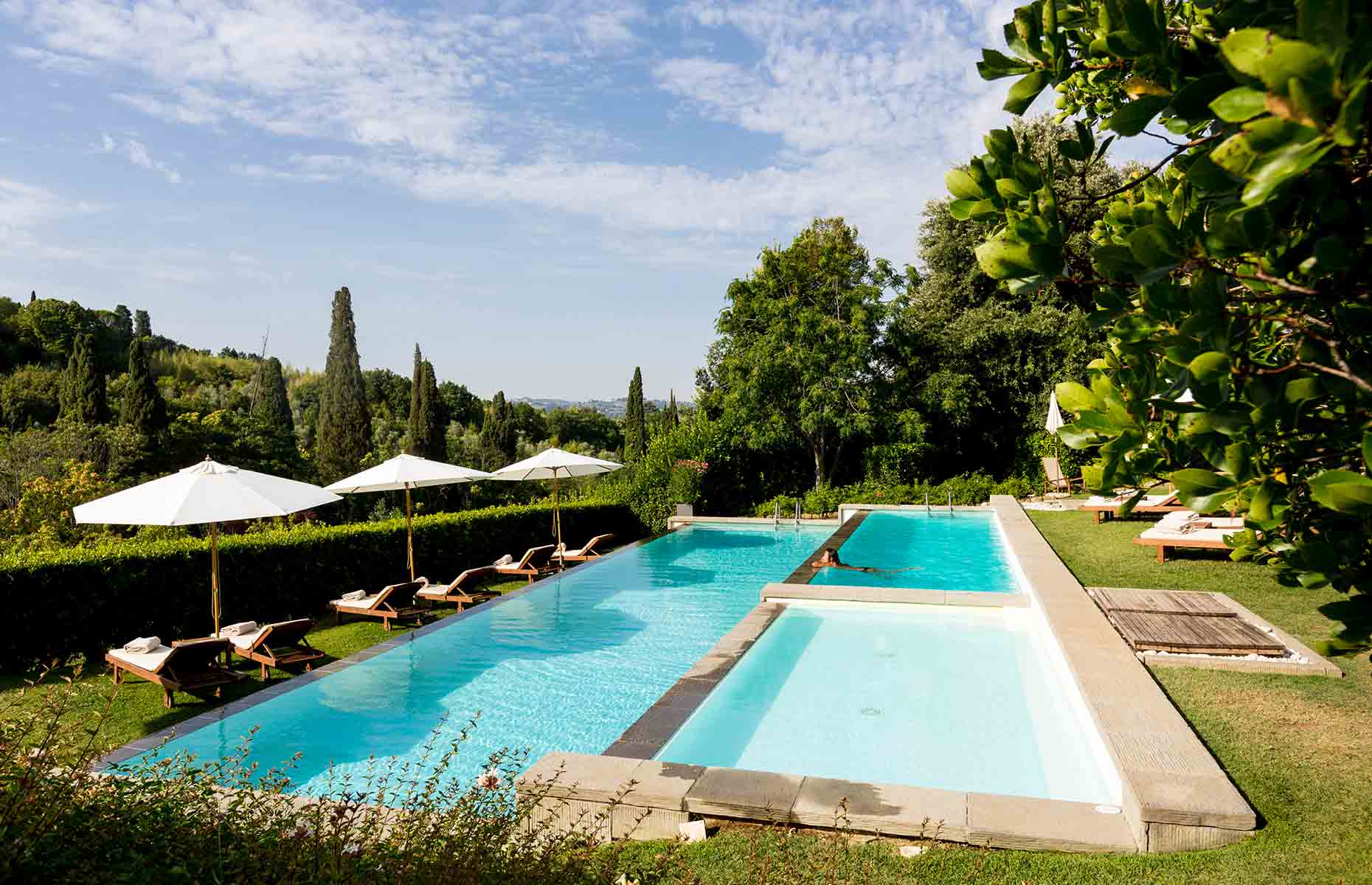 Piscine - Il Salviatino, Hôtel de luxe Florence, Italie