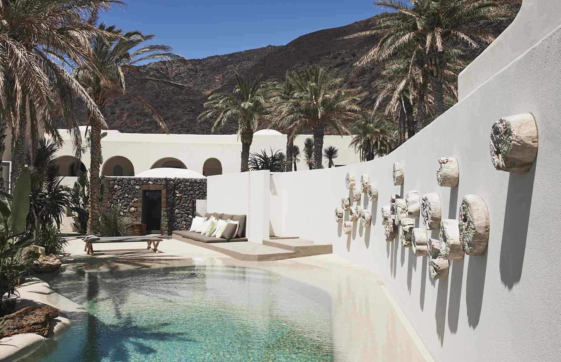 Piscine Sikelia - Hôtel Pantelleria, Italie