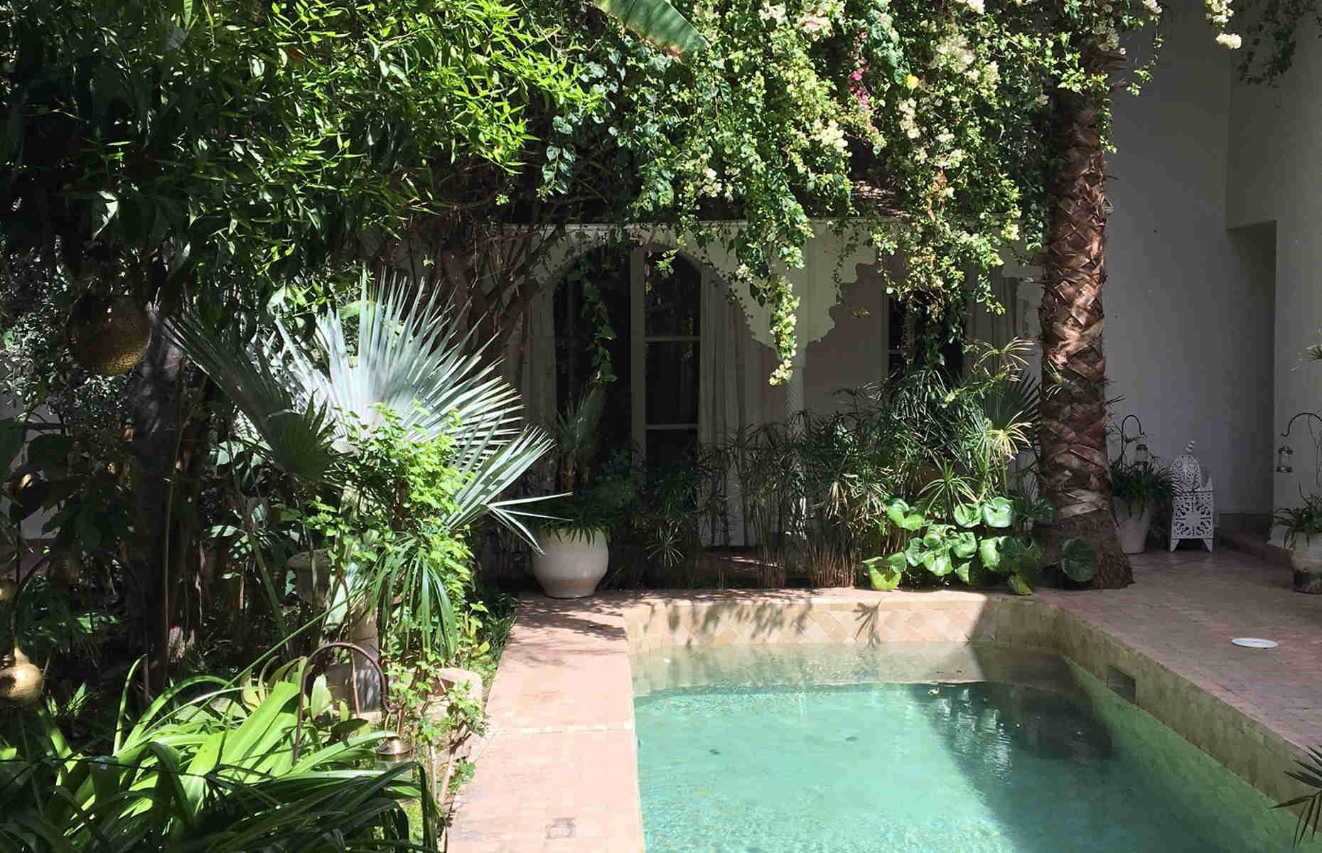 Piscine Riad Dar Z5 - Hôtel Marrakech, Maroc