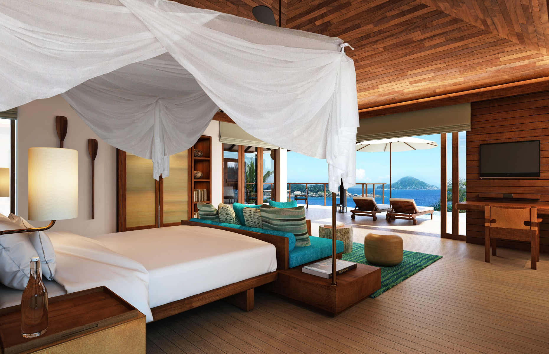 Chambre Six Senses Zil Pasyon - Hôtel Seychelles