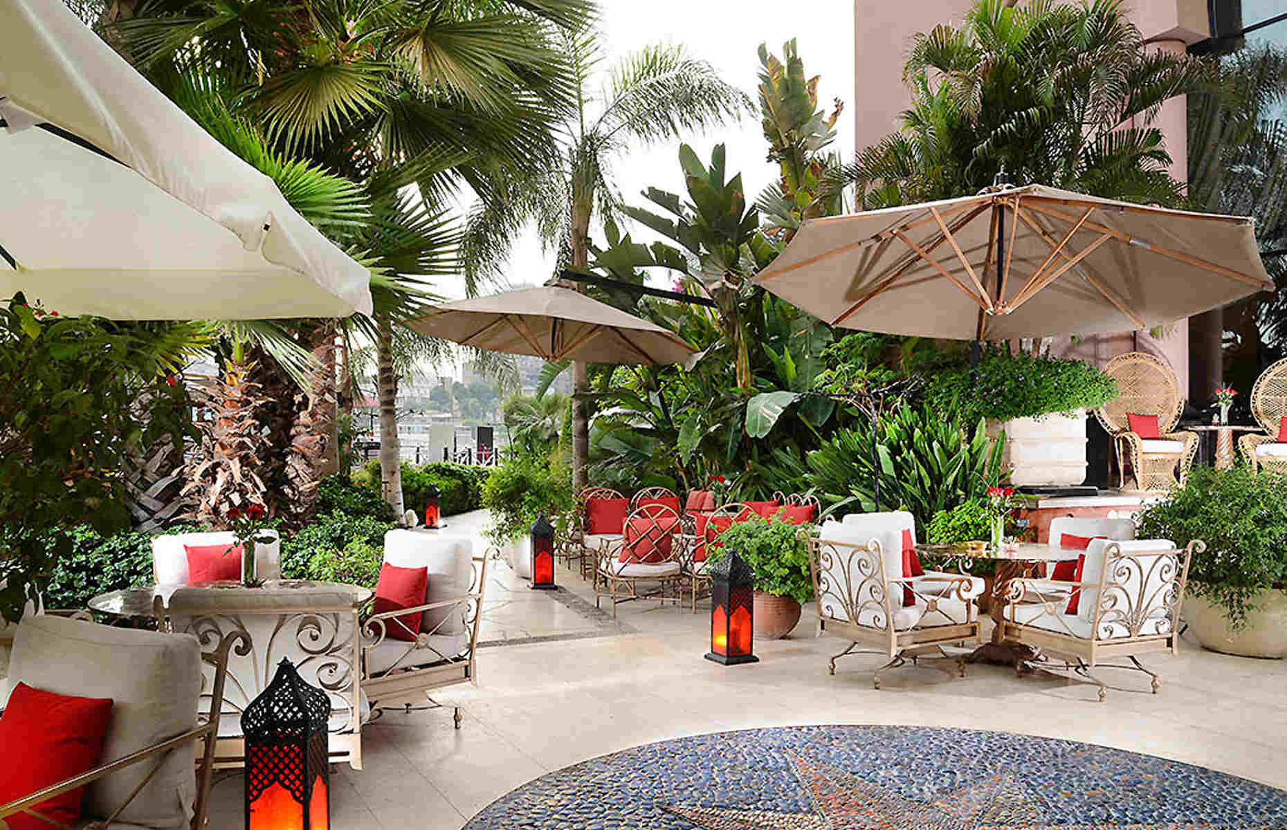 Terrasse Sofitel Cairo Nile El Gezirah - Hôtel Le Caire, Egypte