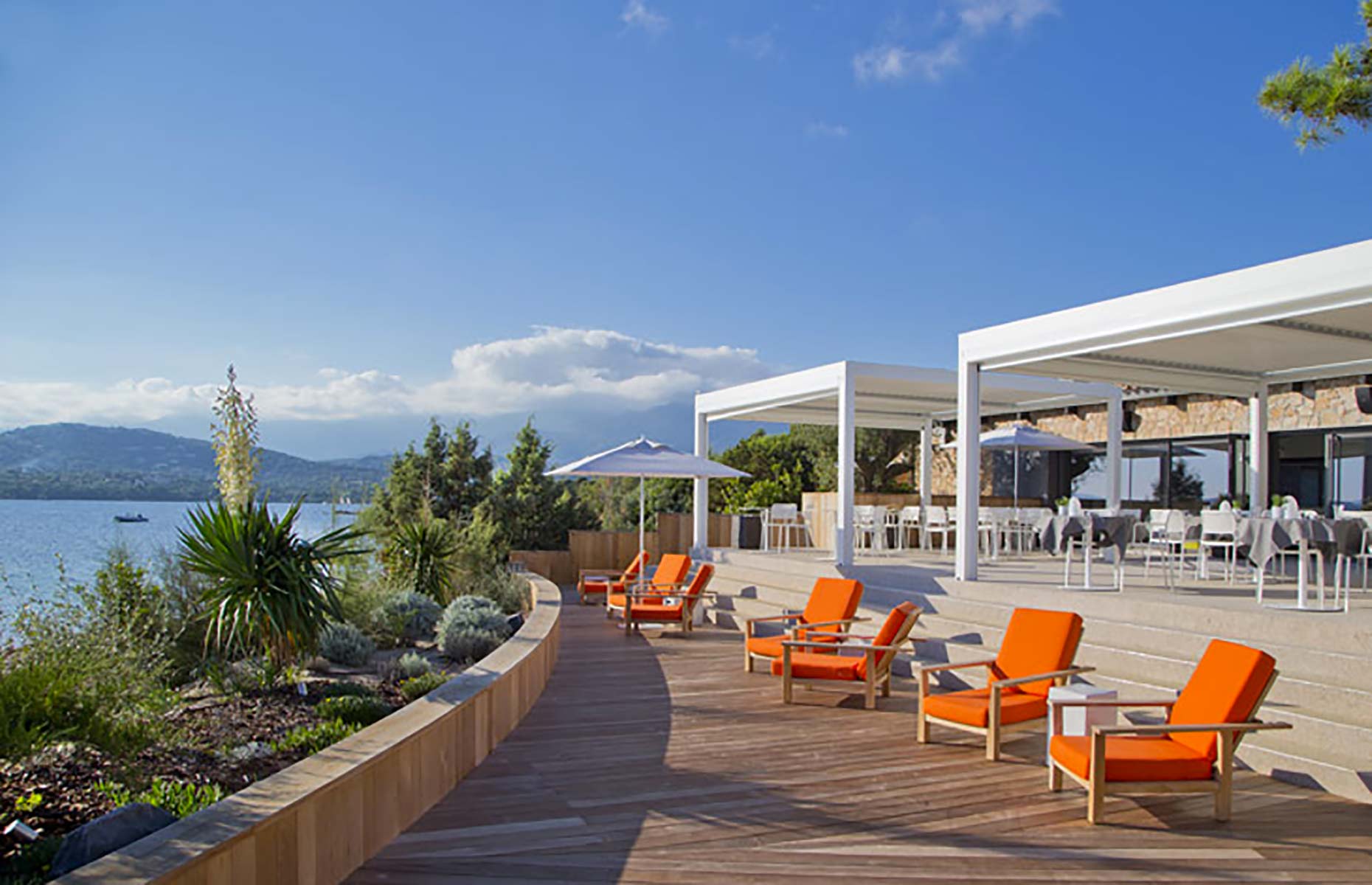 Terrasse La Plage Casadelmar - Hôtel Porto-Vecchio, Corse