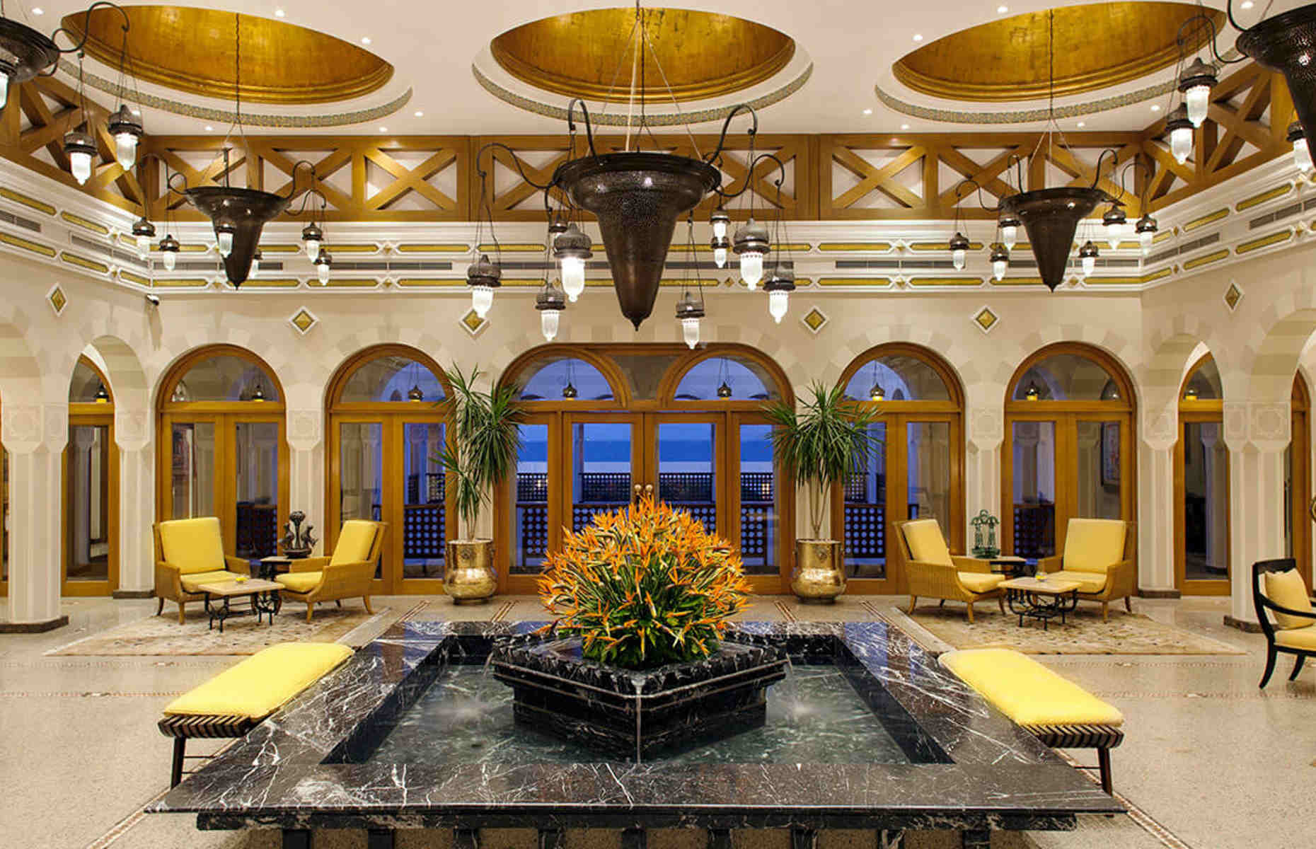 Lobby The Oberoi Sahl Hasheesh - Hôtel Hurghada, Egypte