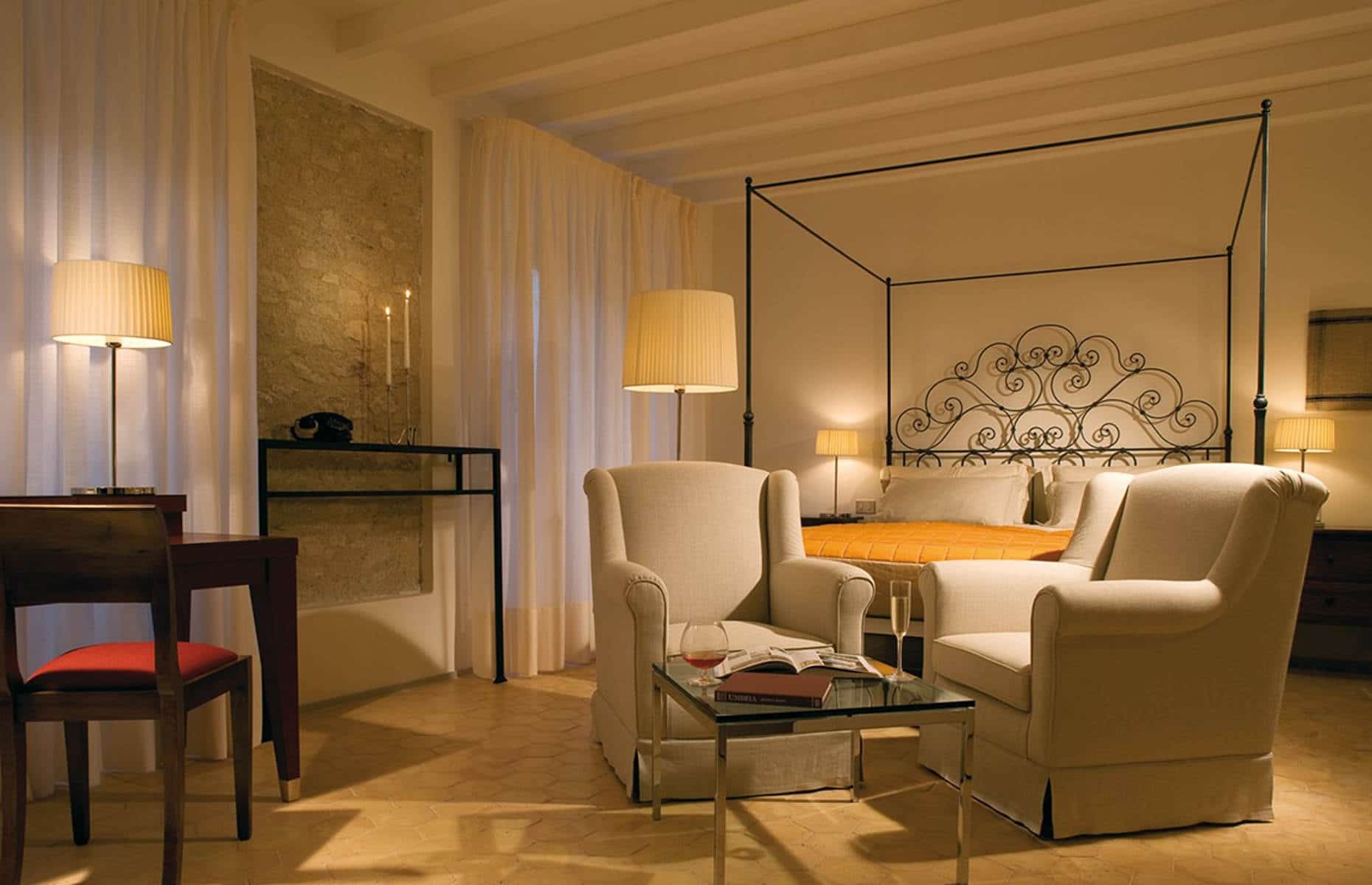 Chambre Palazzo Seneca - Hôtel Ombrie, Italie