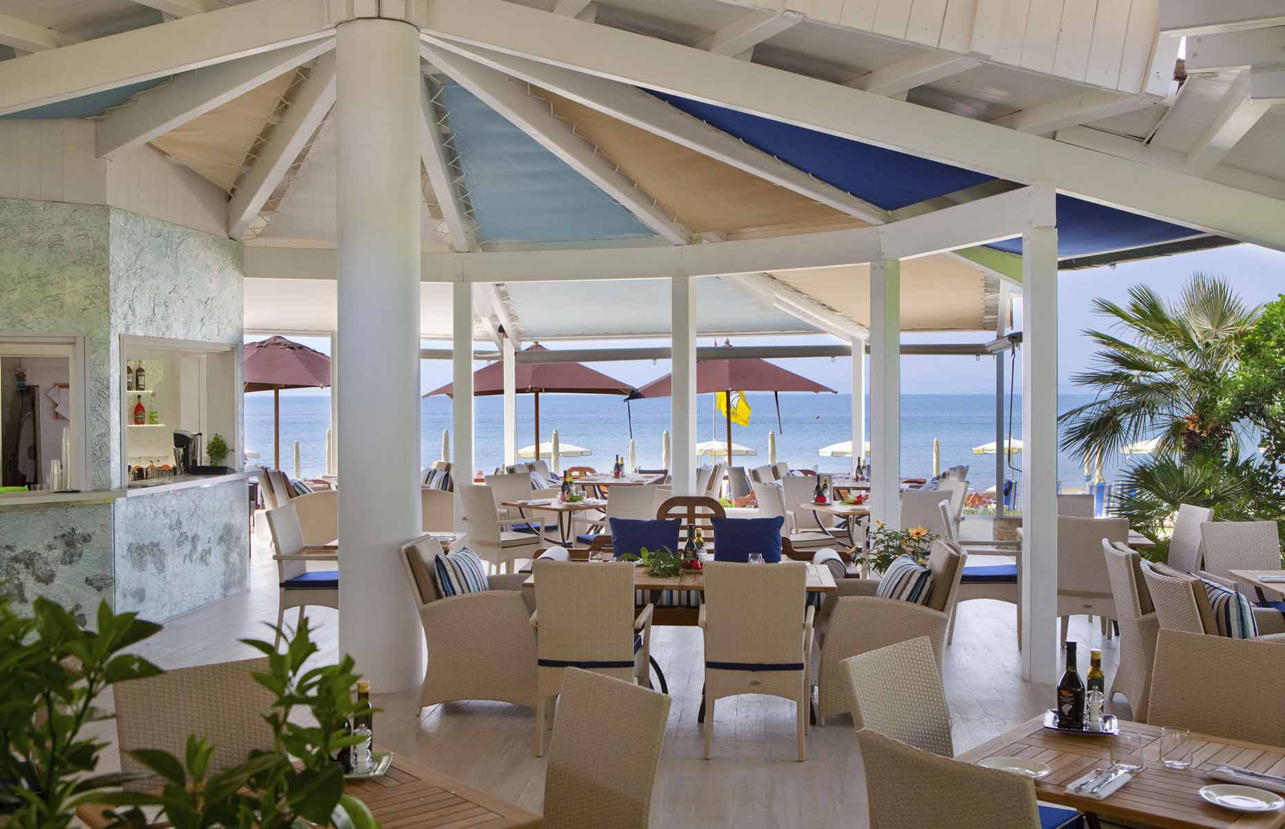 Restaurant La Spiaggia Cala del Porto - Hôtel Toscane, Italie