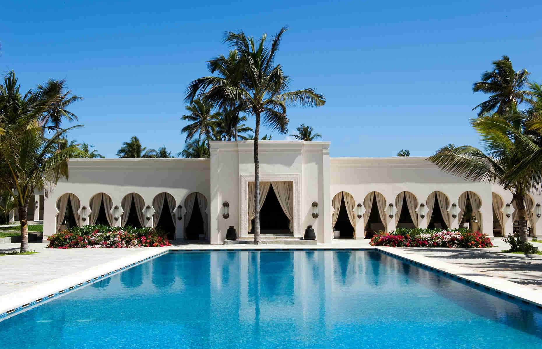 Piscine Baraza Resort & Spa - Hotel luxe Zanzibar, séjour Tanzanie