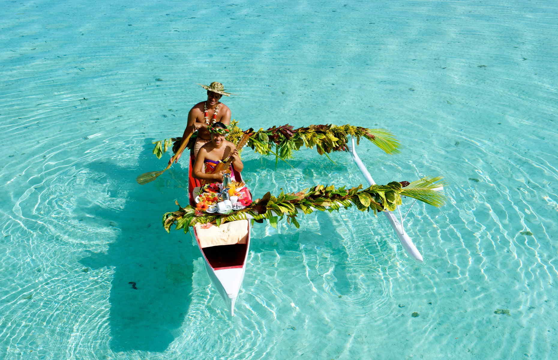 Expériences polynésiennes en canoe - Îles de la Société et Tuamotu, Voyage Polynésie Française Îles