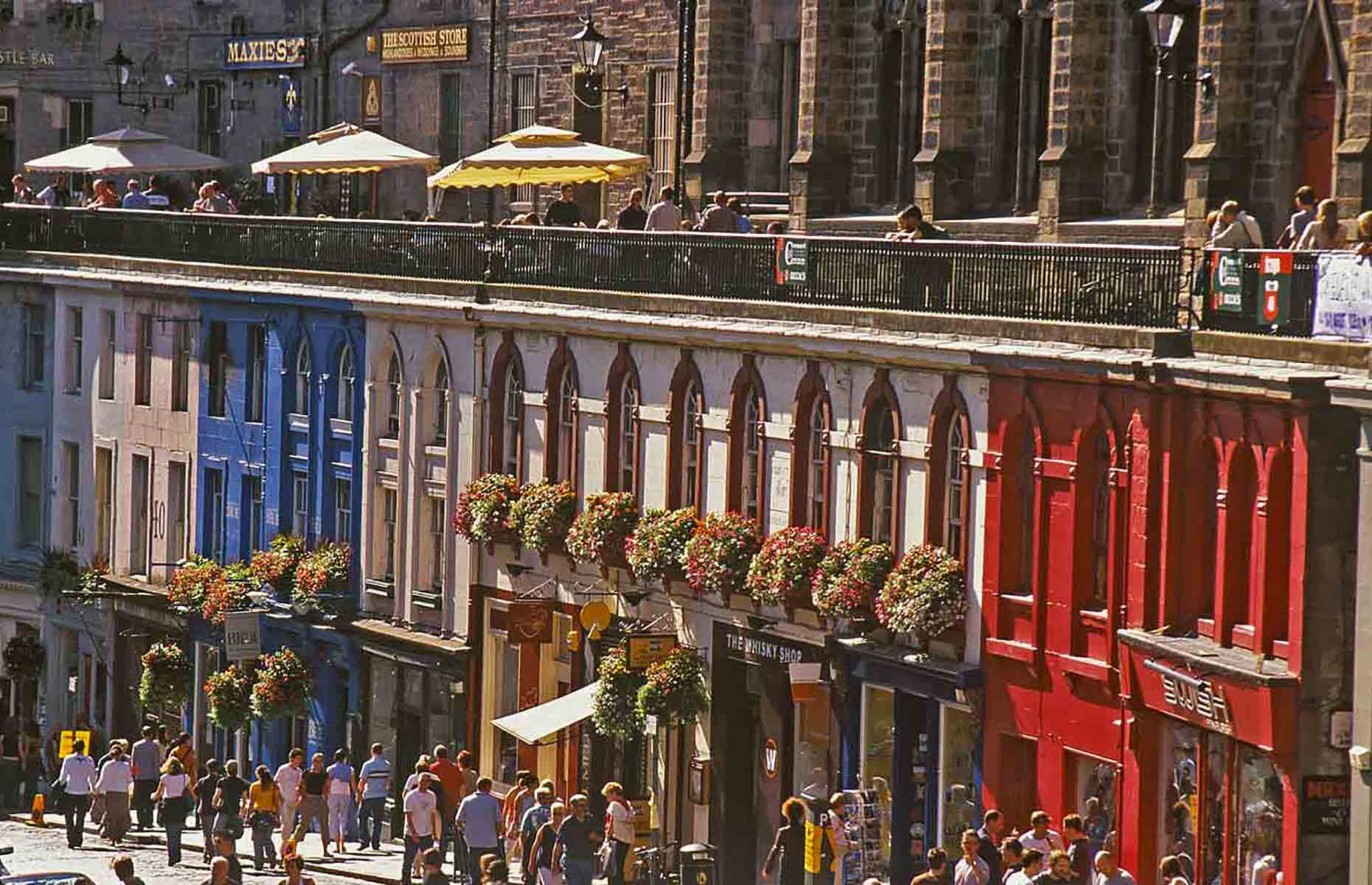 Rue Victoria - Séjour Écosse, Voyage Édimbourg