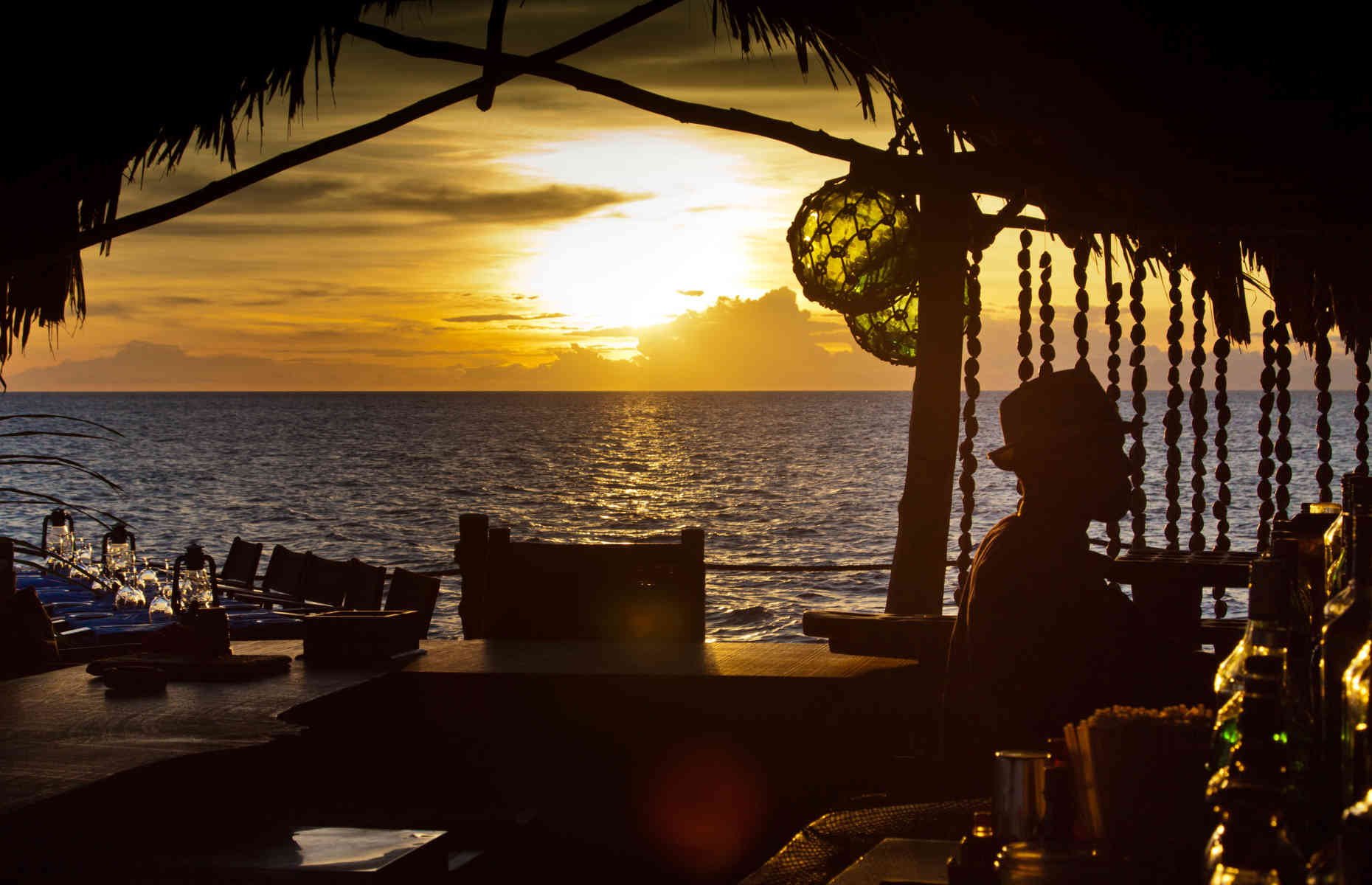 Coucher de soleil Fundu Lagoon - Séjour Pemba, archipel de Zanzibar