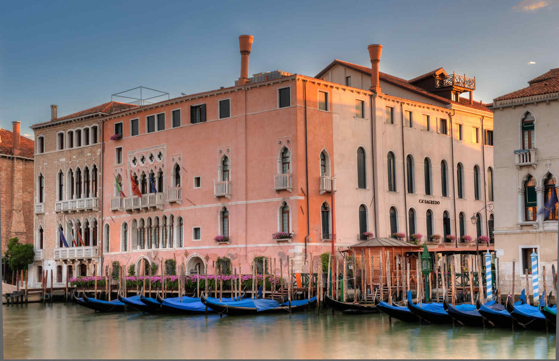 Façade Ca' Sagredo - Hôtel Venise, Italie