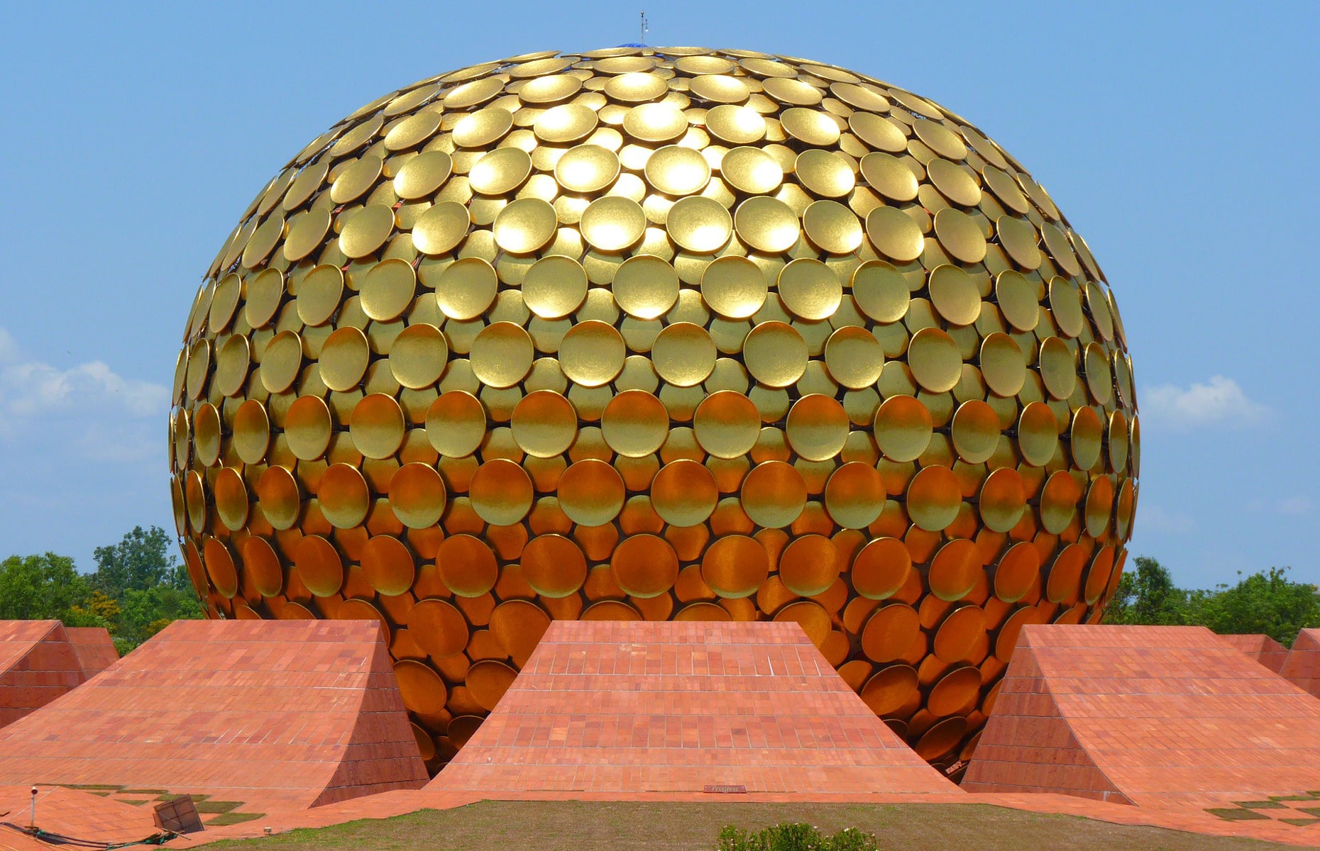 Le Matrimandir - Voyage Pondichery, Inde