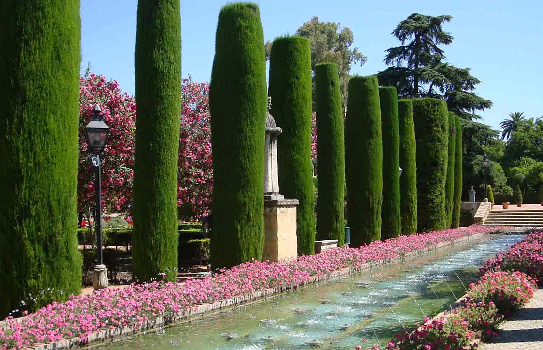Jardin Alcazar Cordoue - Voyage Andalousie Espagne