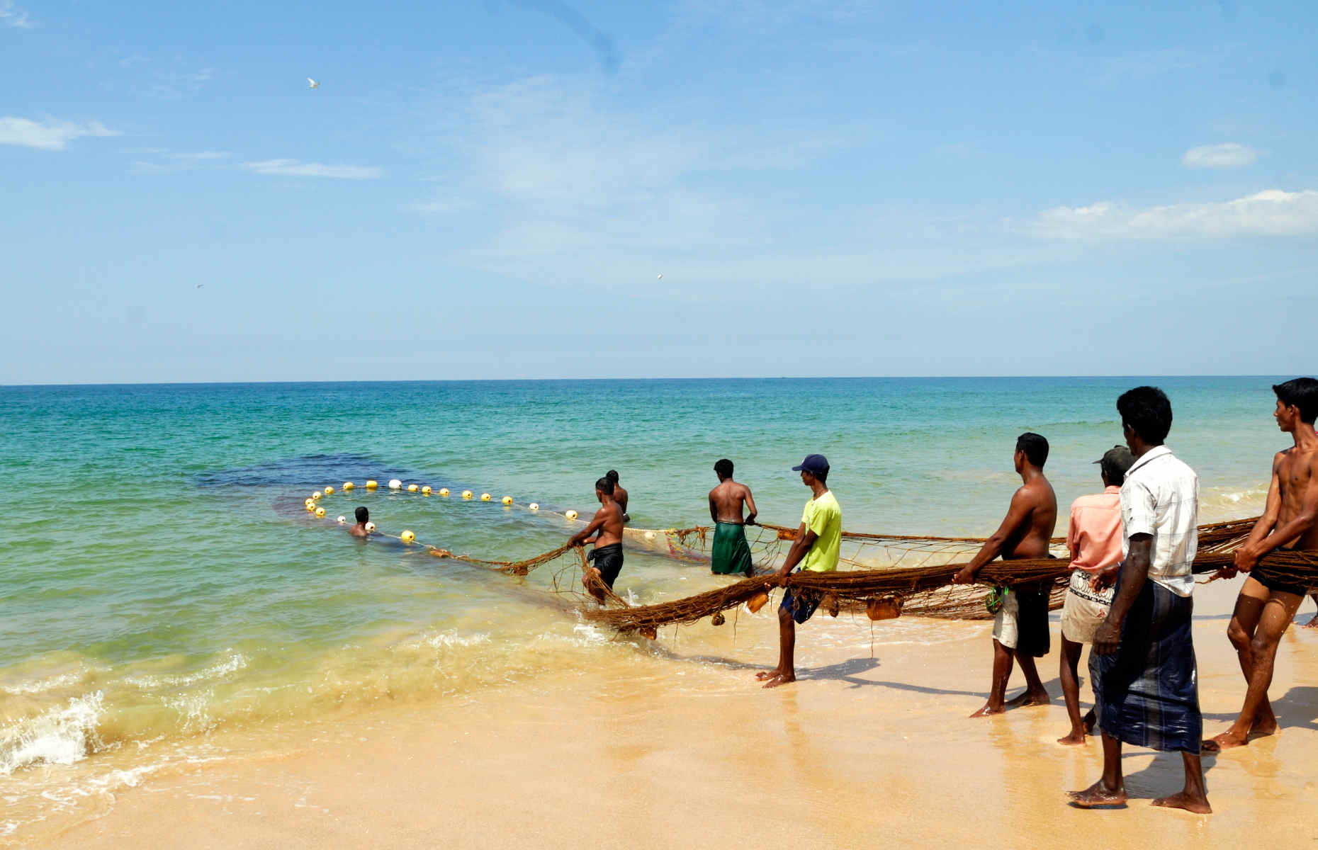Pêcheurs Sri Lanka