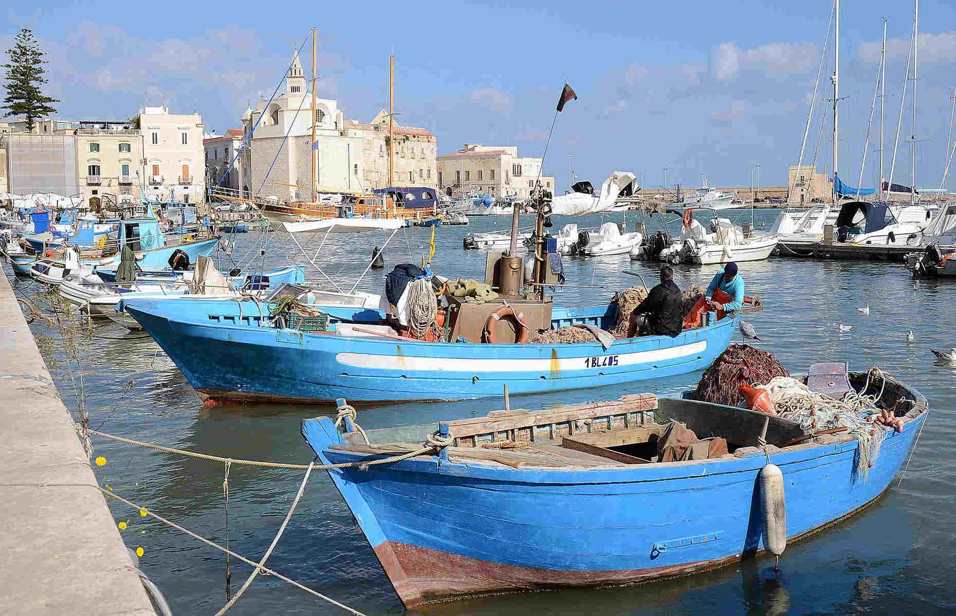 Port de Trani - Voyage Pouilles, Séjour Italie