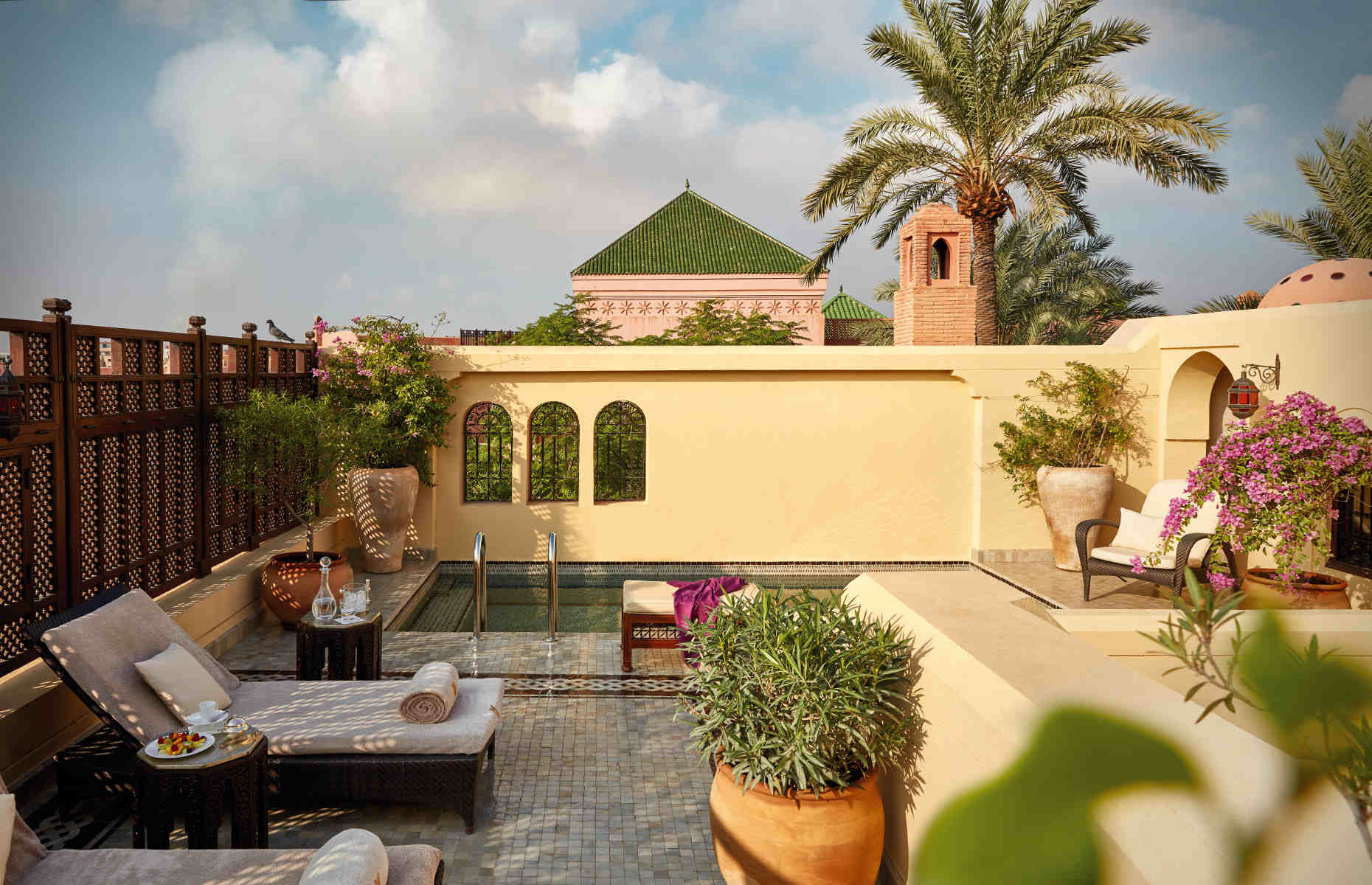 Terrasse Royal Mansour - Hôtel Marrakech, Maroc