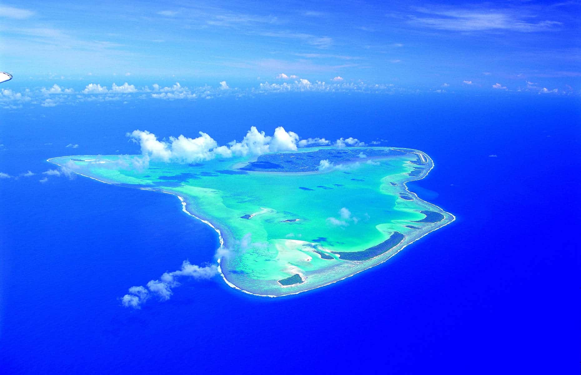 Les îles Fidji vues du ciel - Voyage Fidji