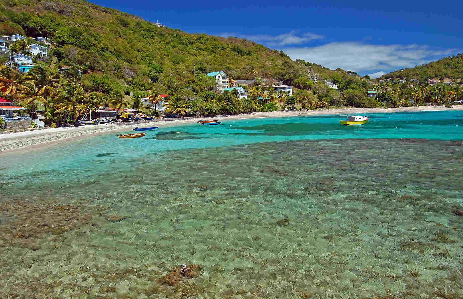 Friendship Bay Bequia - Voyage Caraïbes