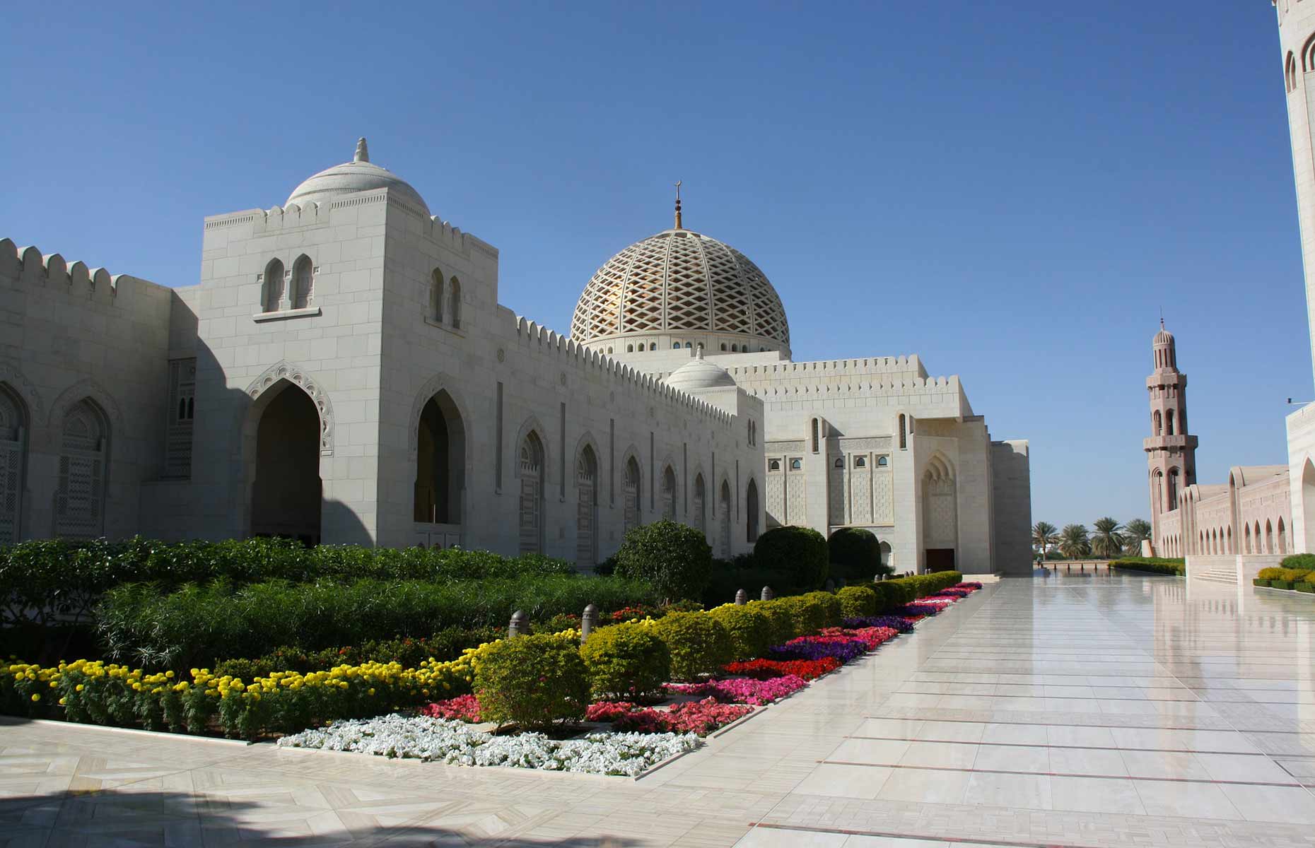 Mosquée Muscat - Séjour Afrique et Moyen Orient, Voyage Oman Zanzibar