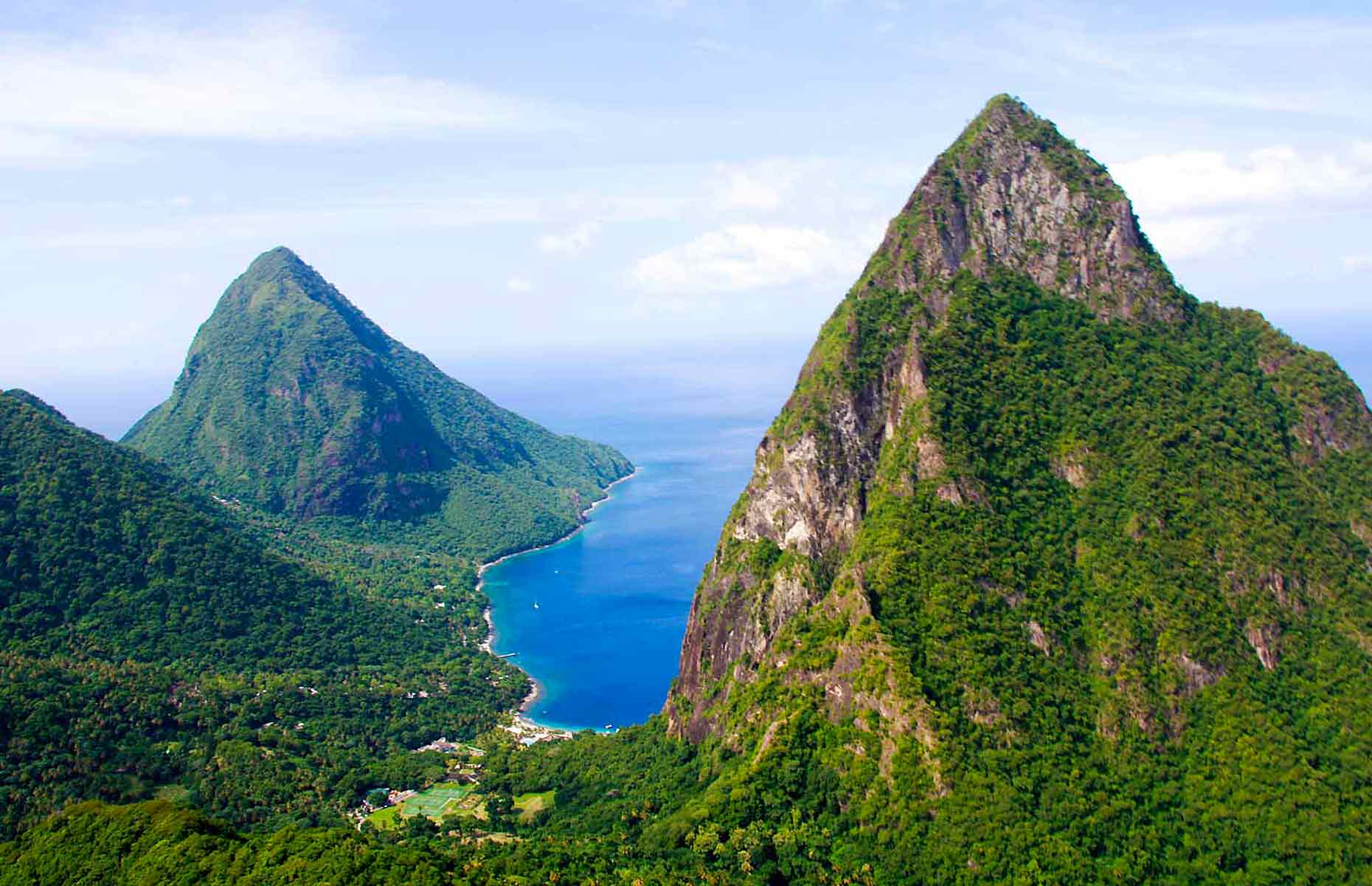 Pitons Rocheux - Séjour Caraïbes, Voyage Sainte-Lucie