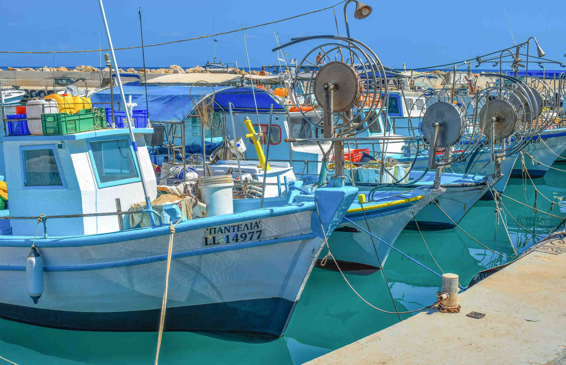 Port de pêche- Voyage Chypre