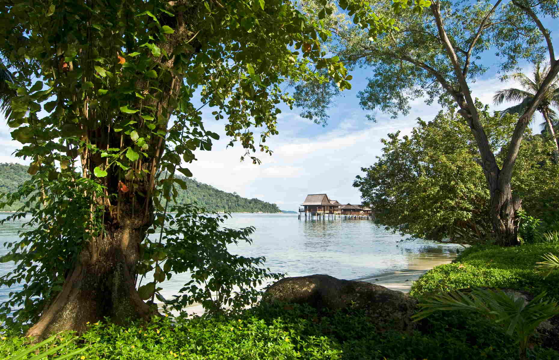 Vue Mer Hôtel Pangkor Laut - Voyage Malaisie