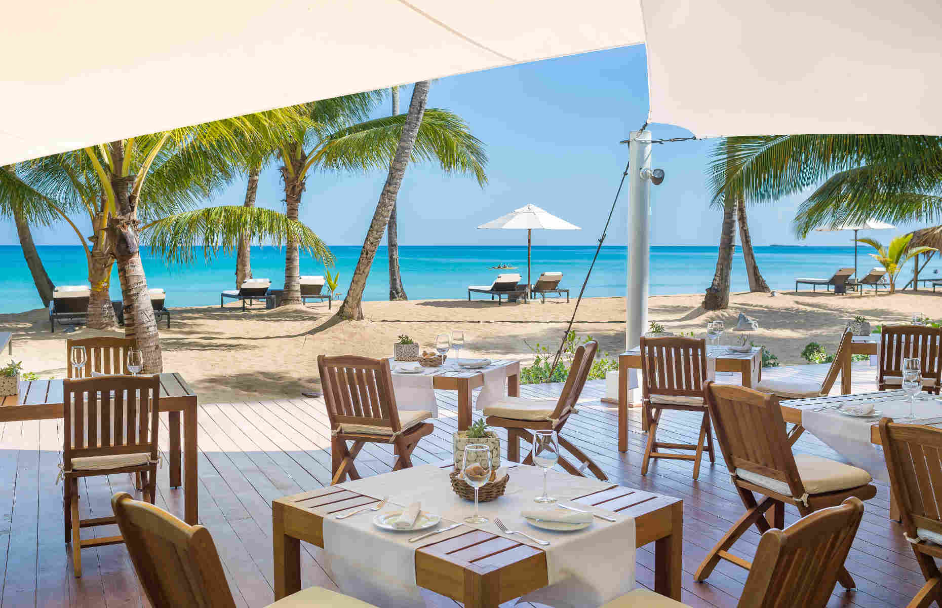 Beachside Grill Palapa Sublime Samana - Hôtel Péninsule de Samana, République Dominicaine