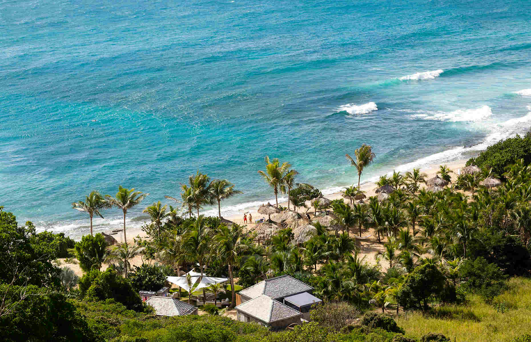 Vue aérienne - Voyage Saint-Barthélemy ©YSandak